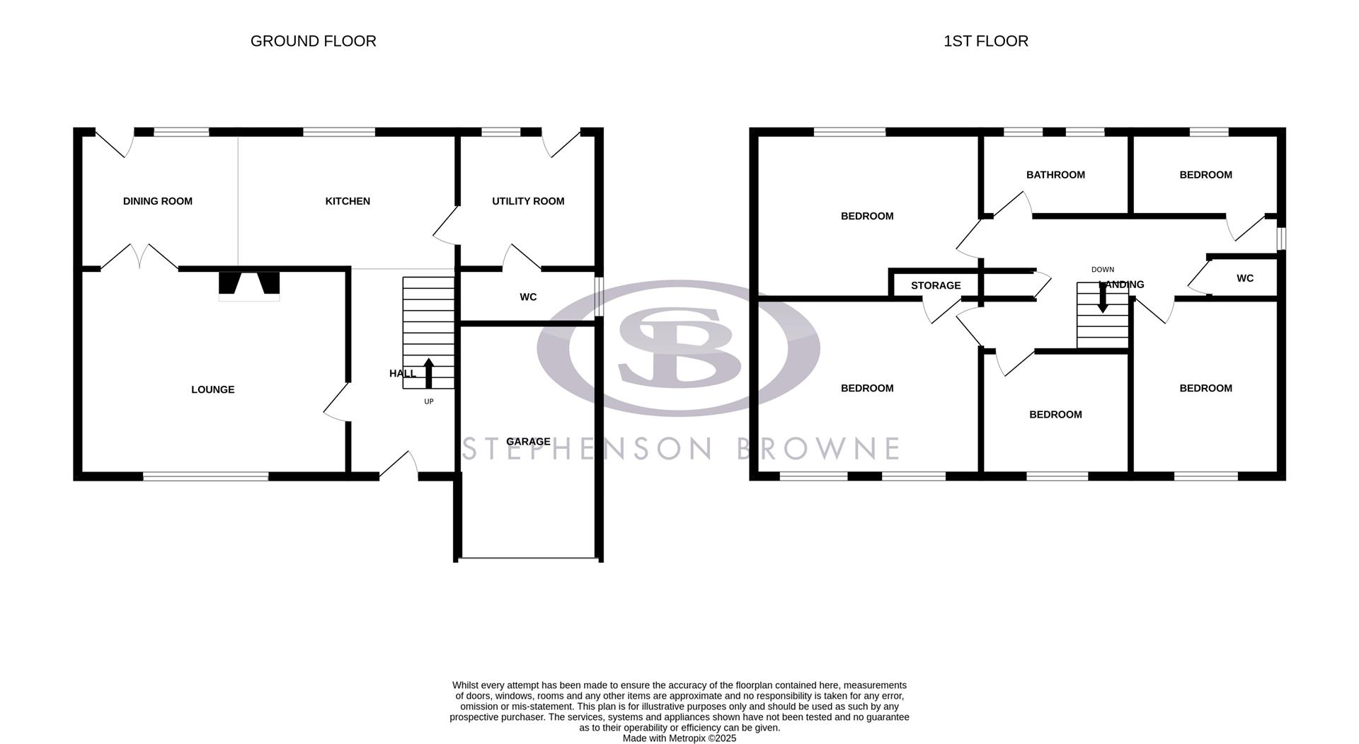 11, Bedford Grove, Alsager floorplan