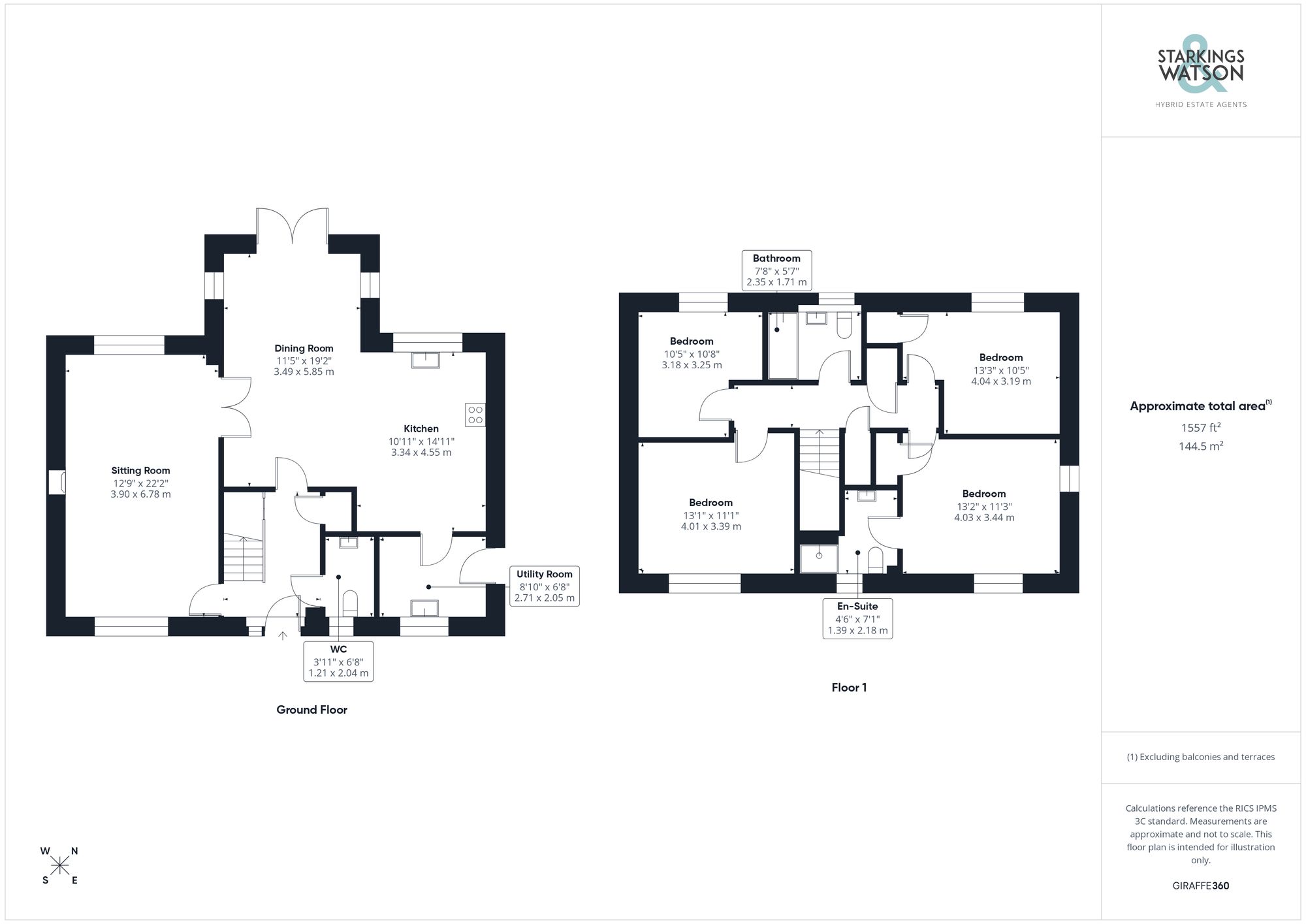 1 Castell Loke, Norwich floorplan