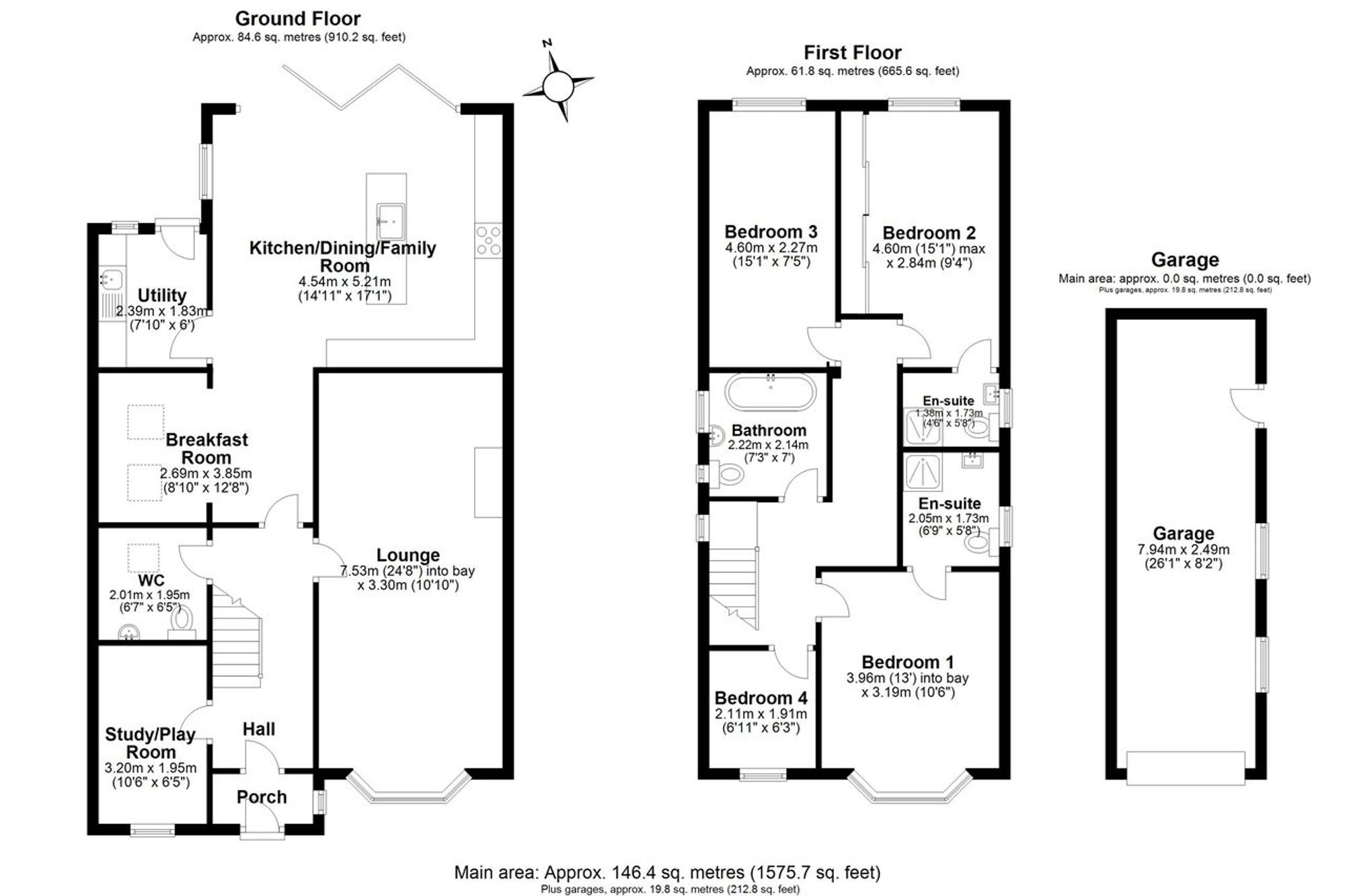 15 Bellhouse Lane, Warrington floorplan