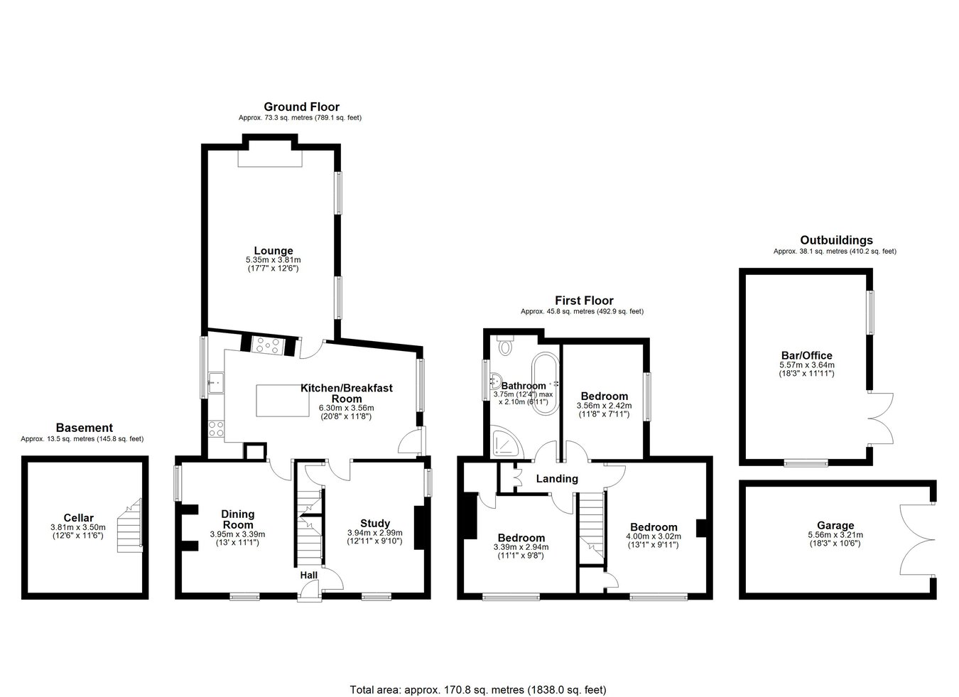 1, The Street, Canterbury floorplan