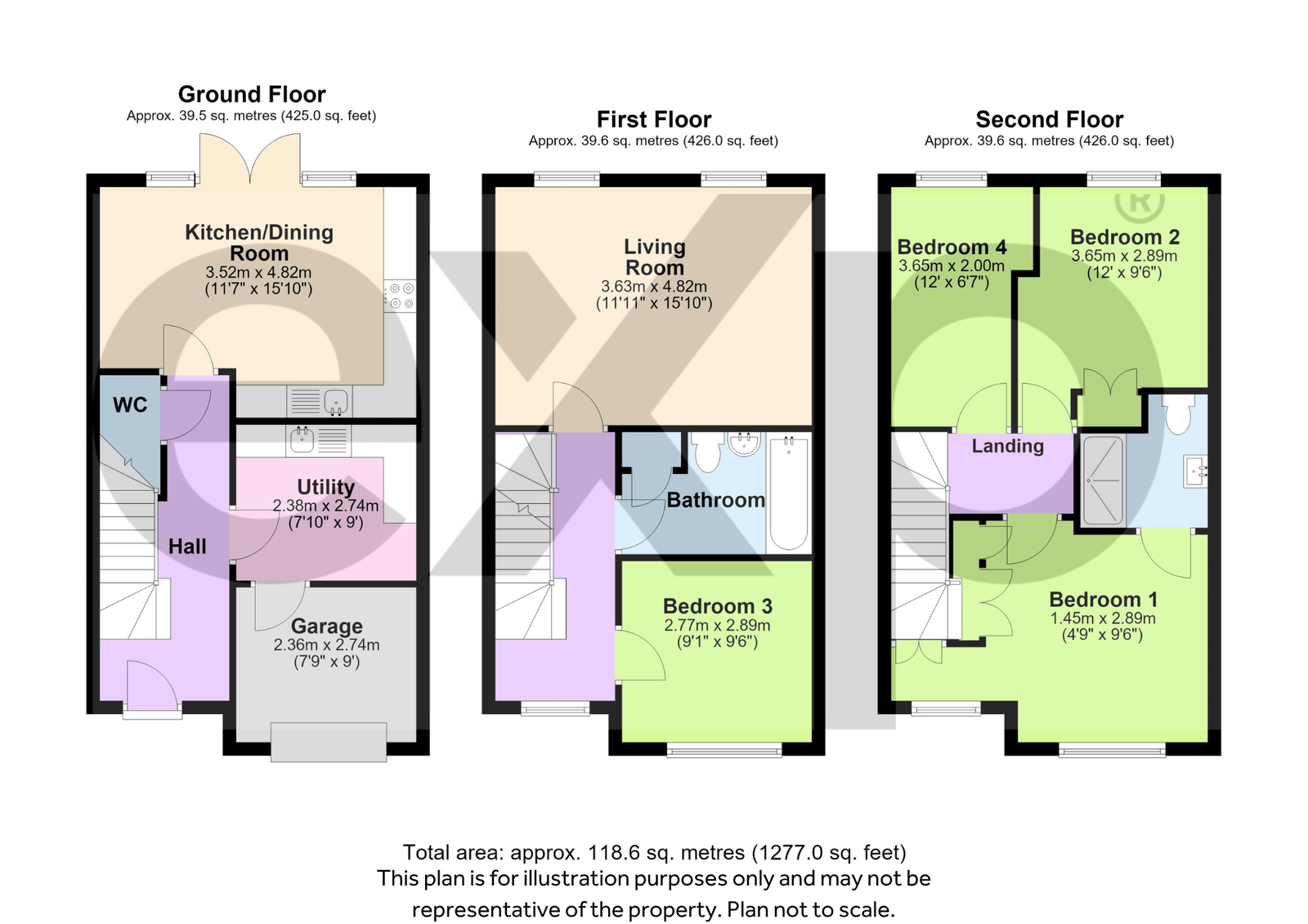 Tennison Way, Maidstone floorplan