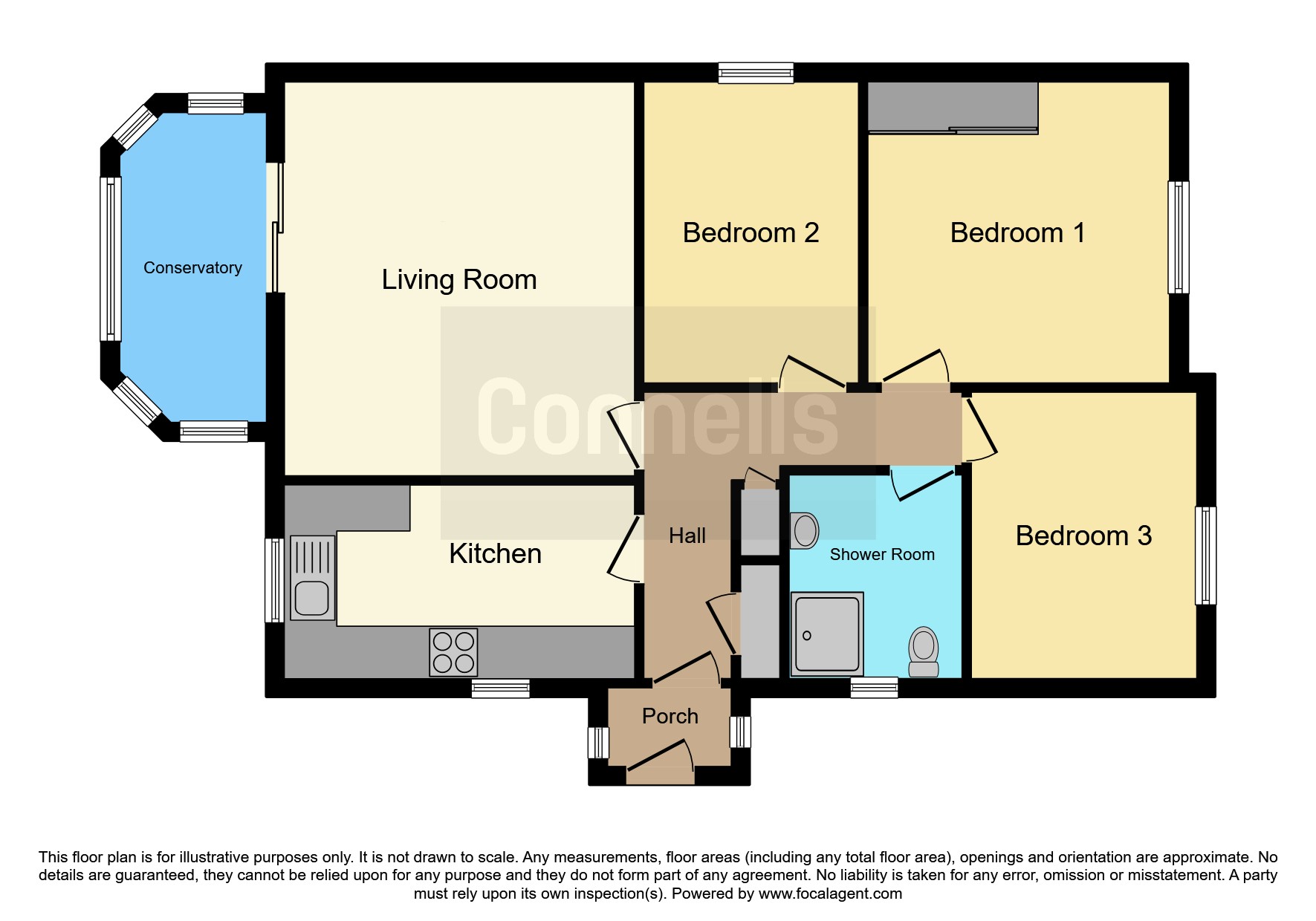 22, Chequers Rise, Ipswich floorplan