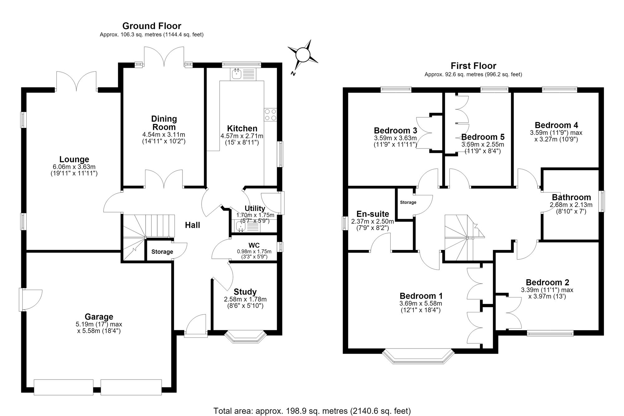 19 Summerville Gardens, Warrington floorplan