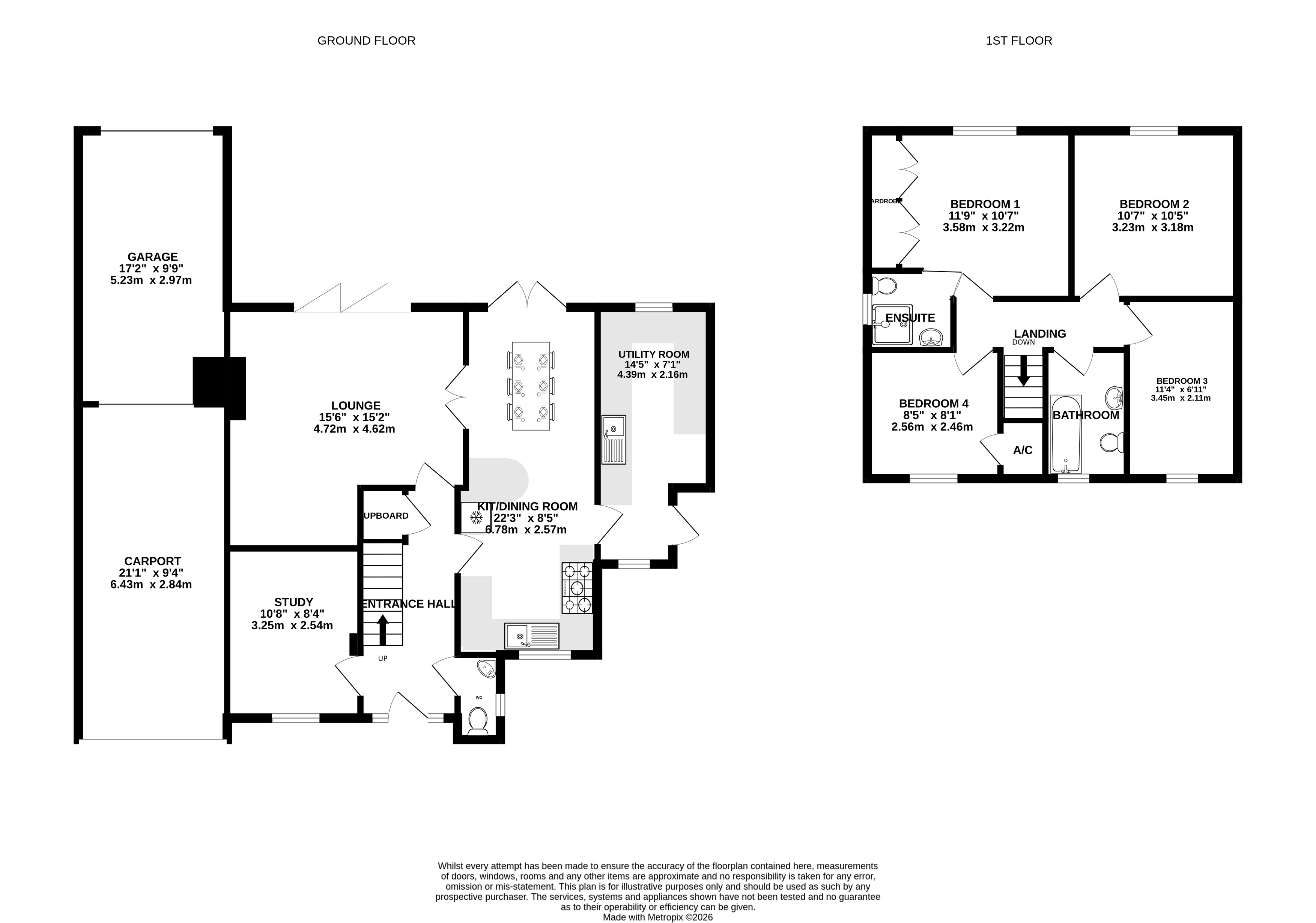1, Davis Gardens, Dorset floorplan