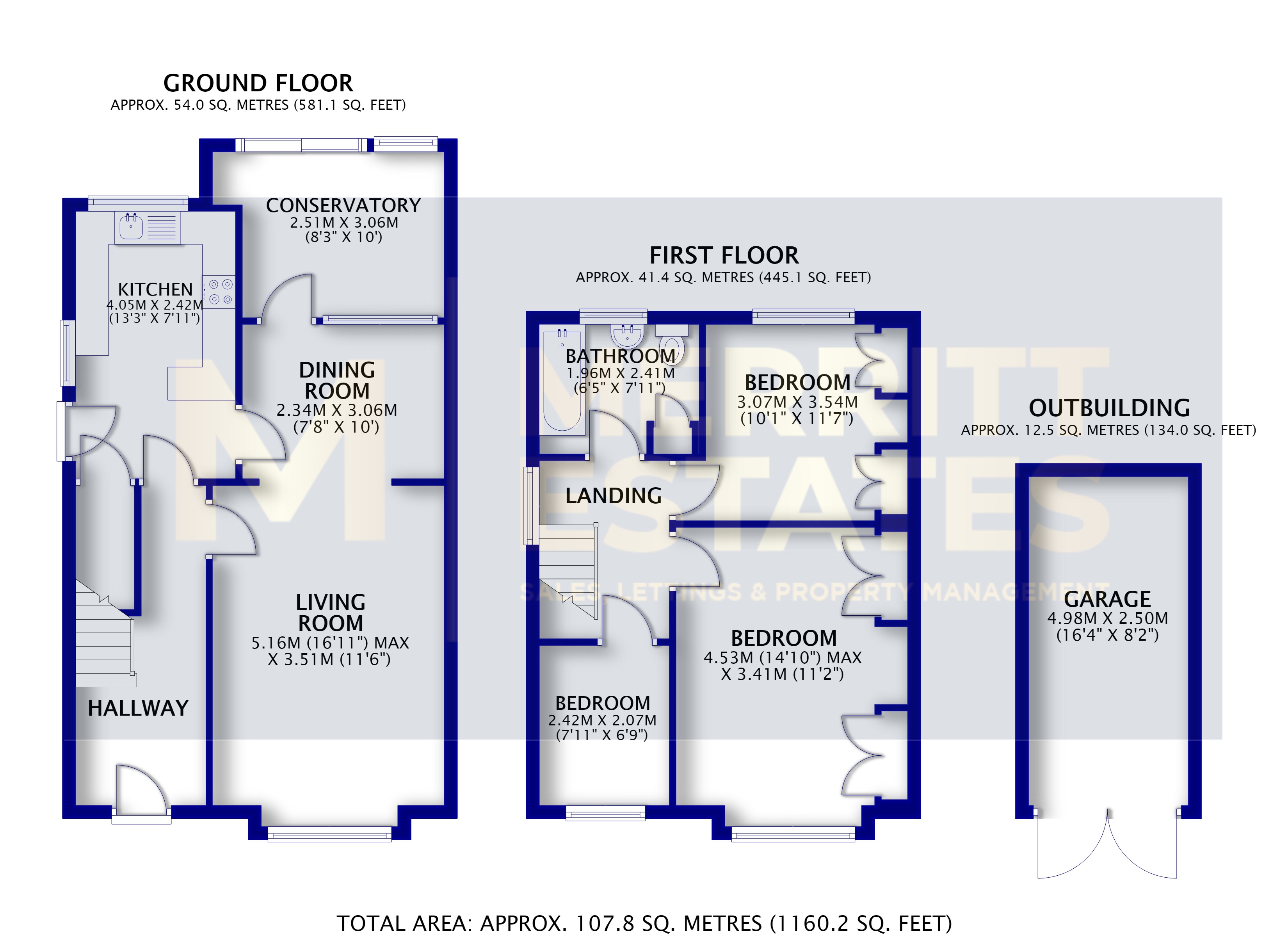 22, Greenland Crescent, Nottingham floorplan