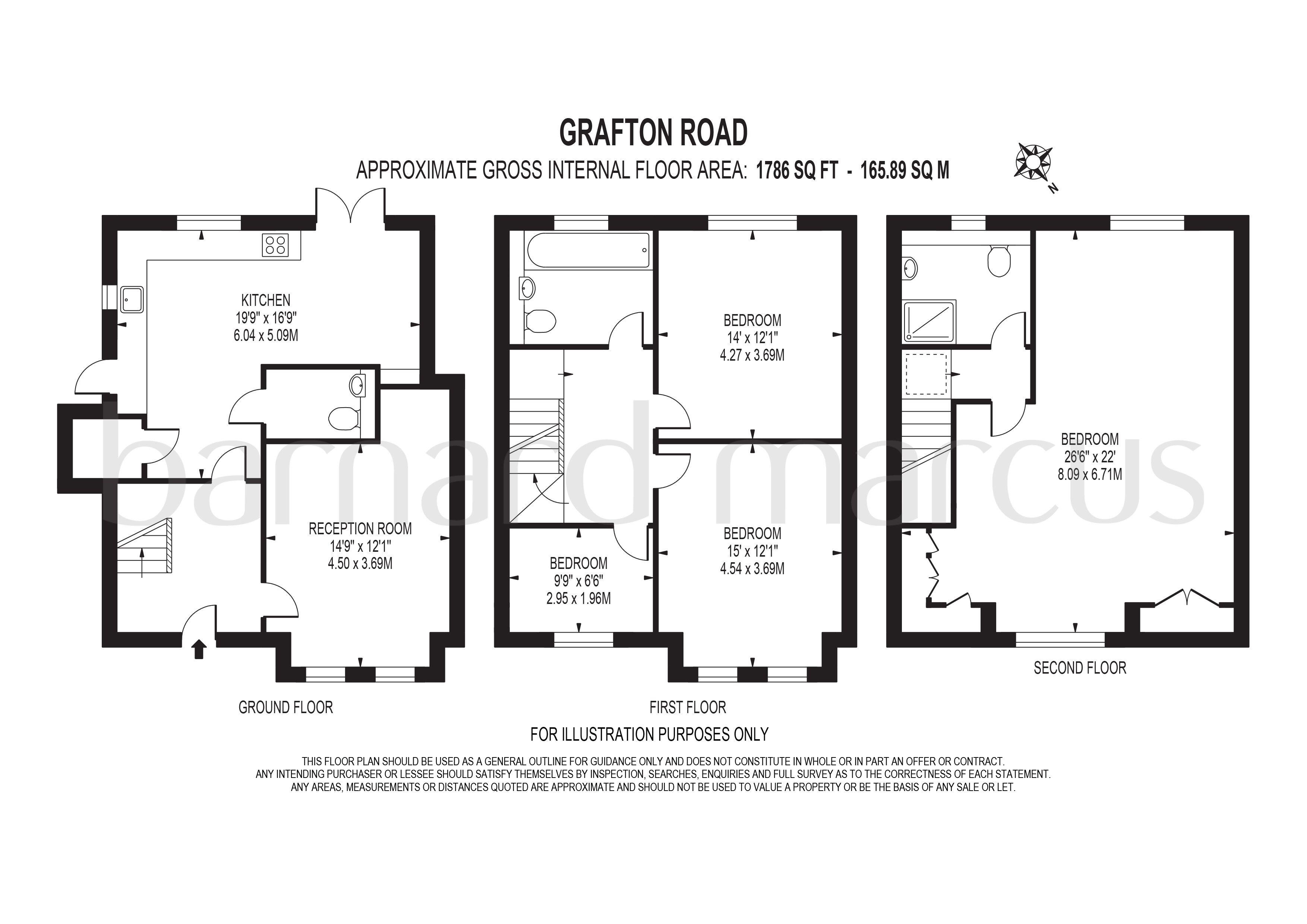 64, Grafton Road, Surrey floorplan