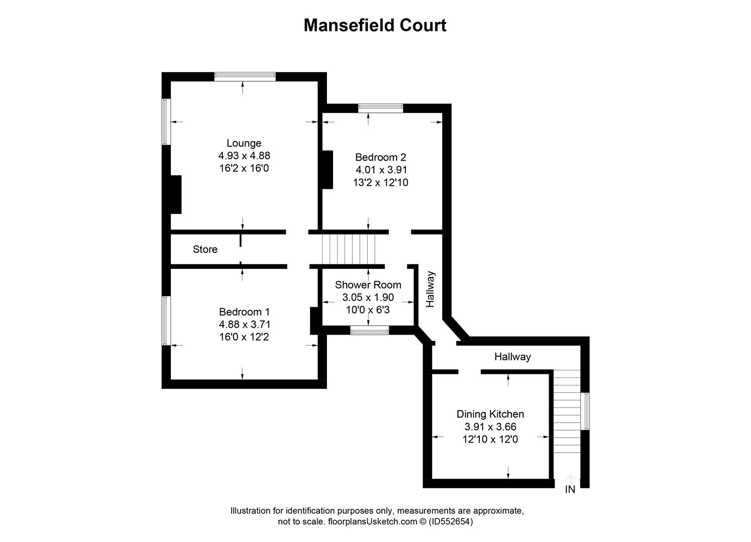 2 Bedrooms  for sale in Mansfield Court, Glassford, Strathaven ML10