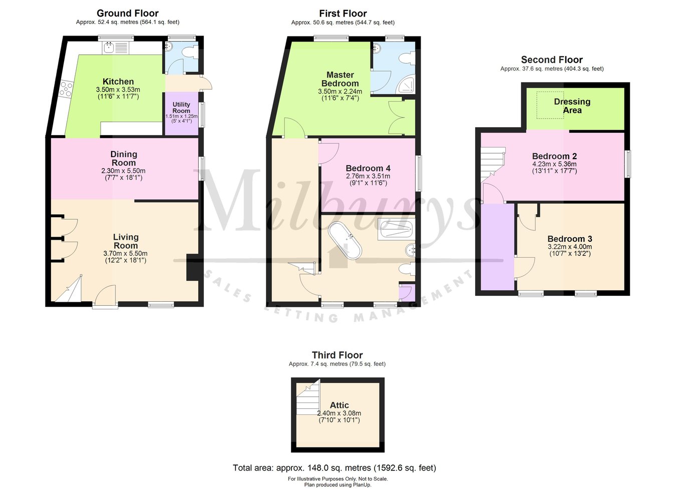 26, Walk Mill Lane, Kingswood floorplan