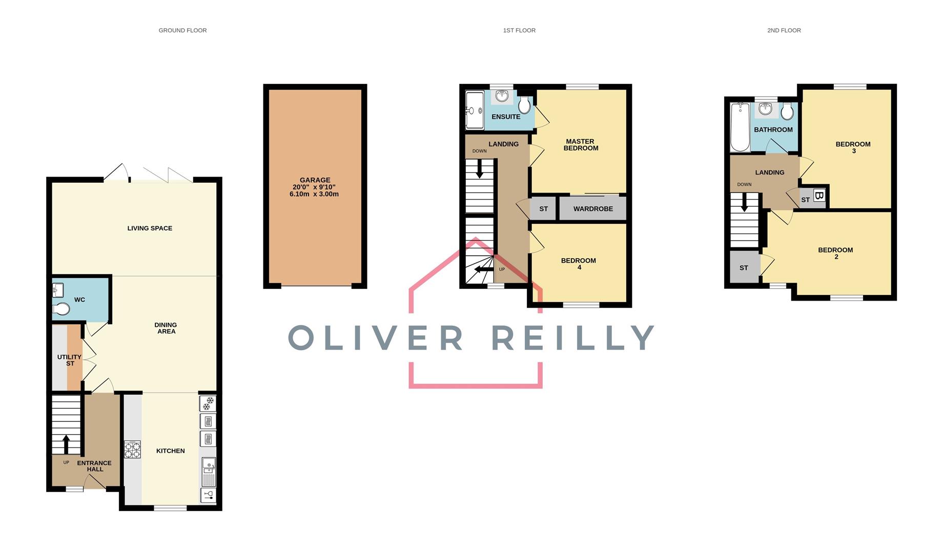 6, Marleston Lane, Newark floorplan