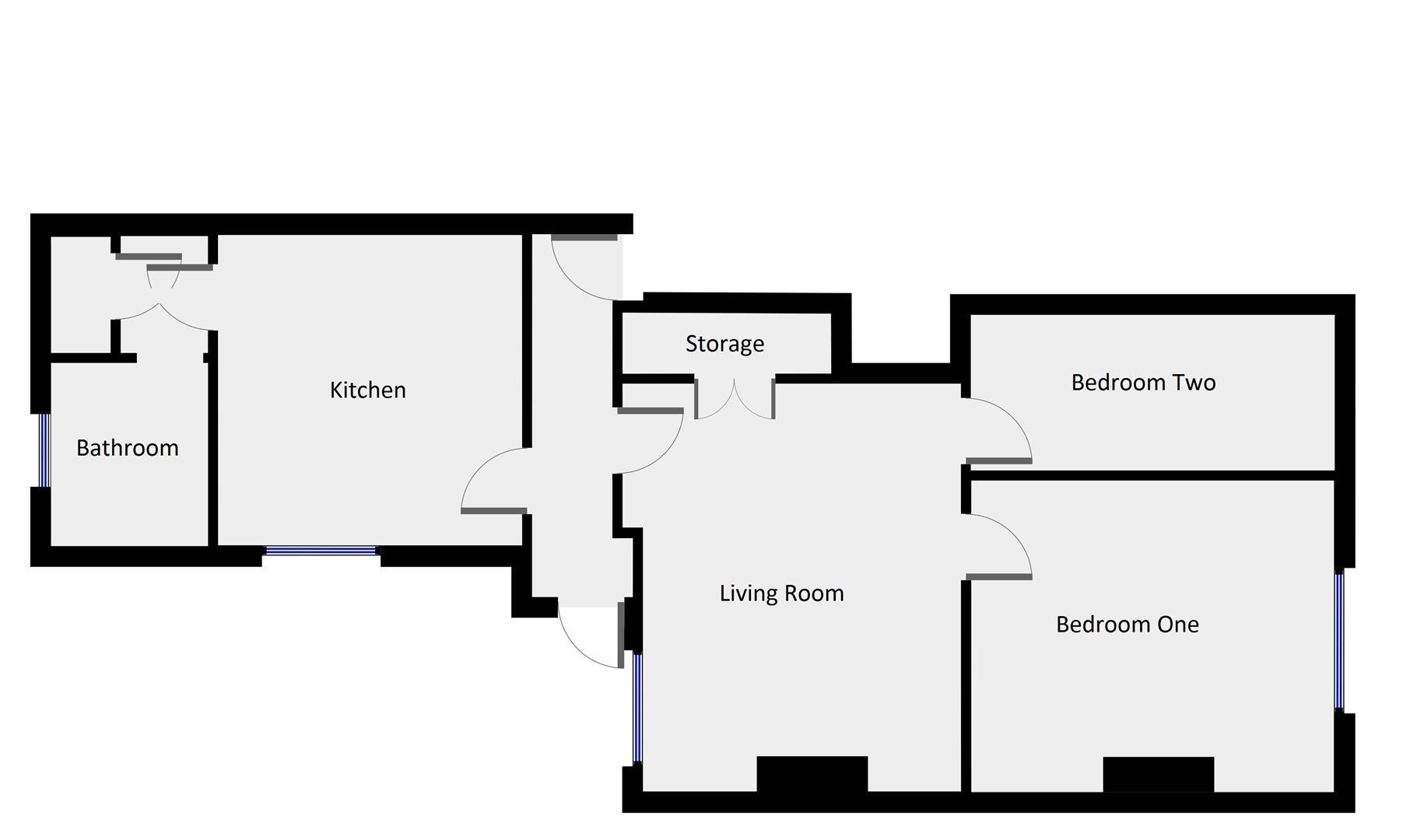 Flat 1, 12, Wyke Road, Weymouth floorplan