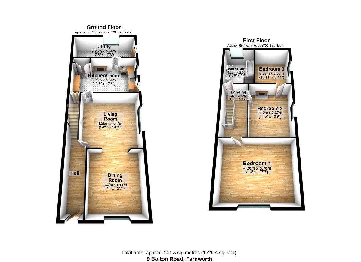 Bolton Road, Farnworth, Bolton BL4, 3 bedroom terraced house for sale
