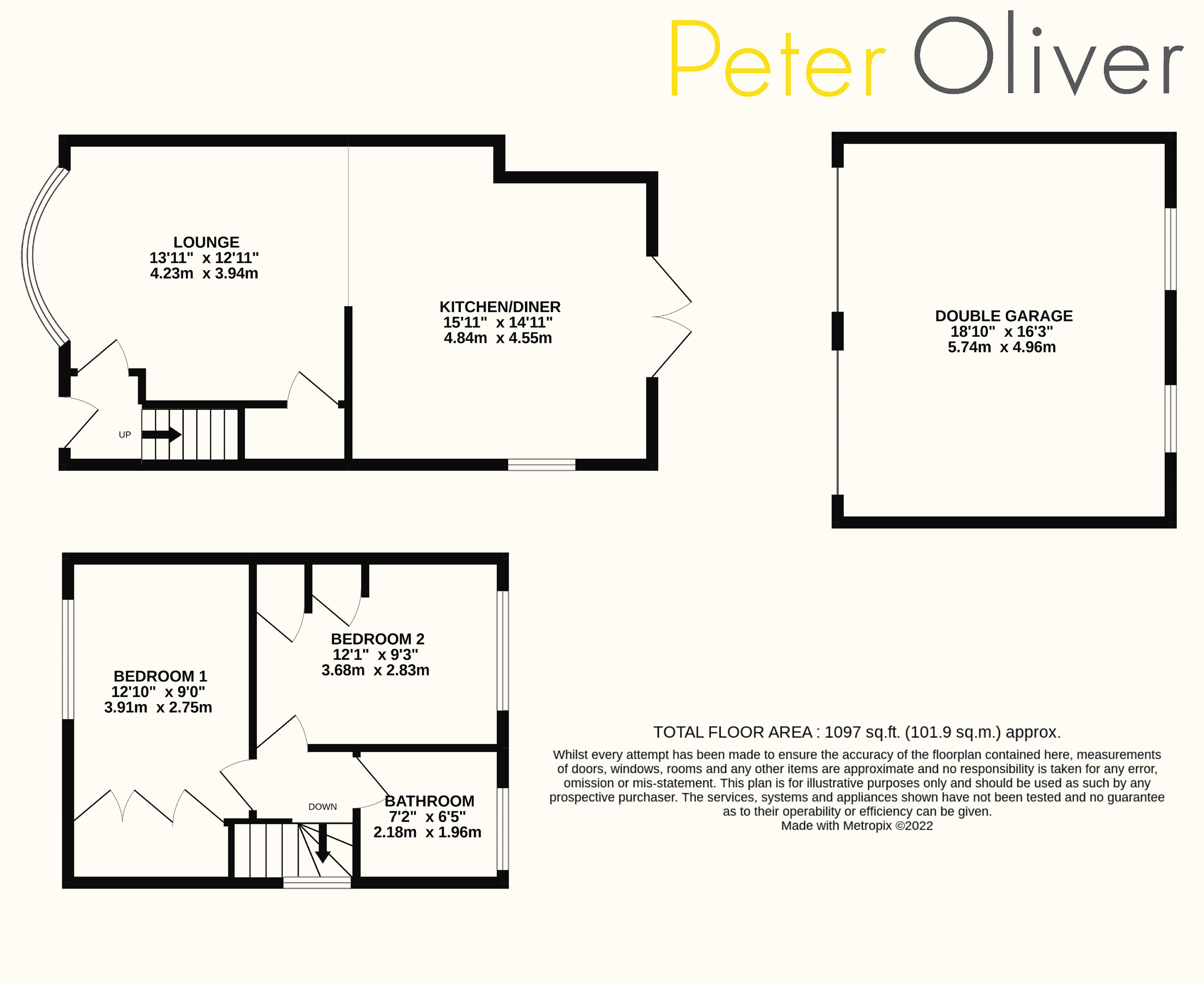 Jeffreys Way Uckfield Tn22 2 Bedroom End Terrace House For Sale