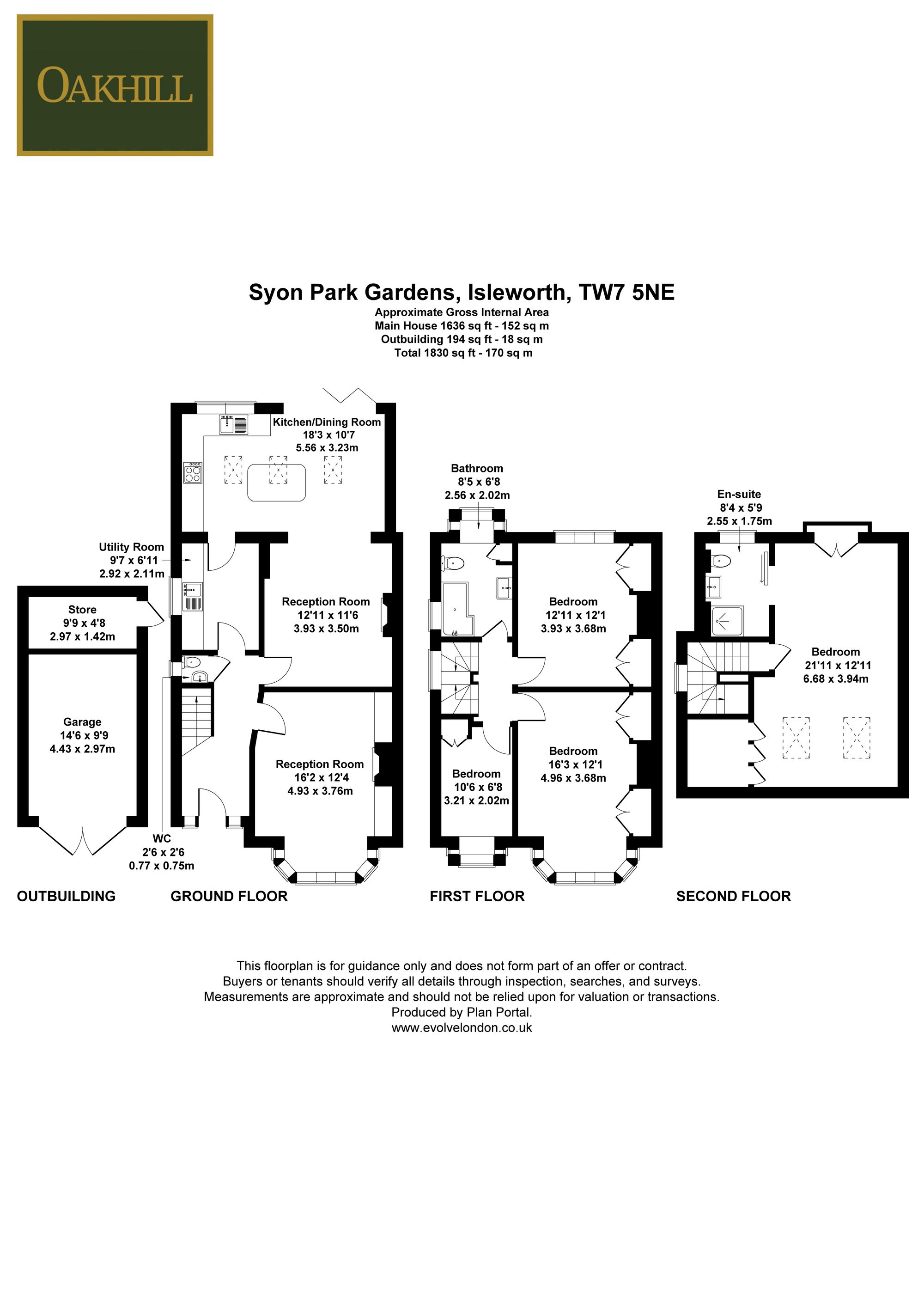 Syon Park Gardens, Isleworth, TW7 floorplan
