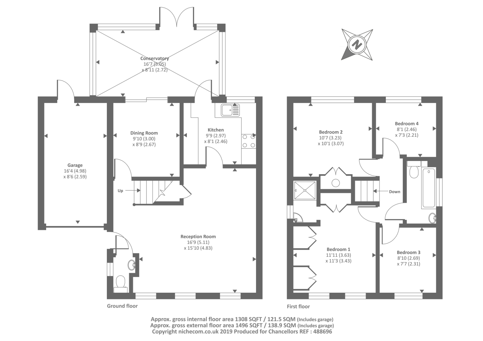 4 Bedrooms Link-detached house for sale in Atfield Grove, Windlesham, Surrey GU20
