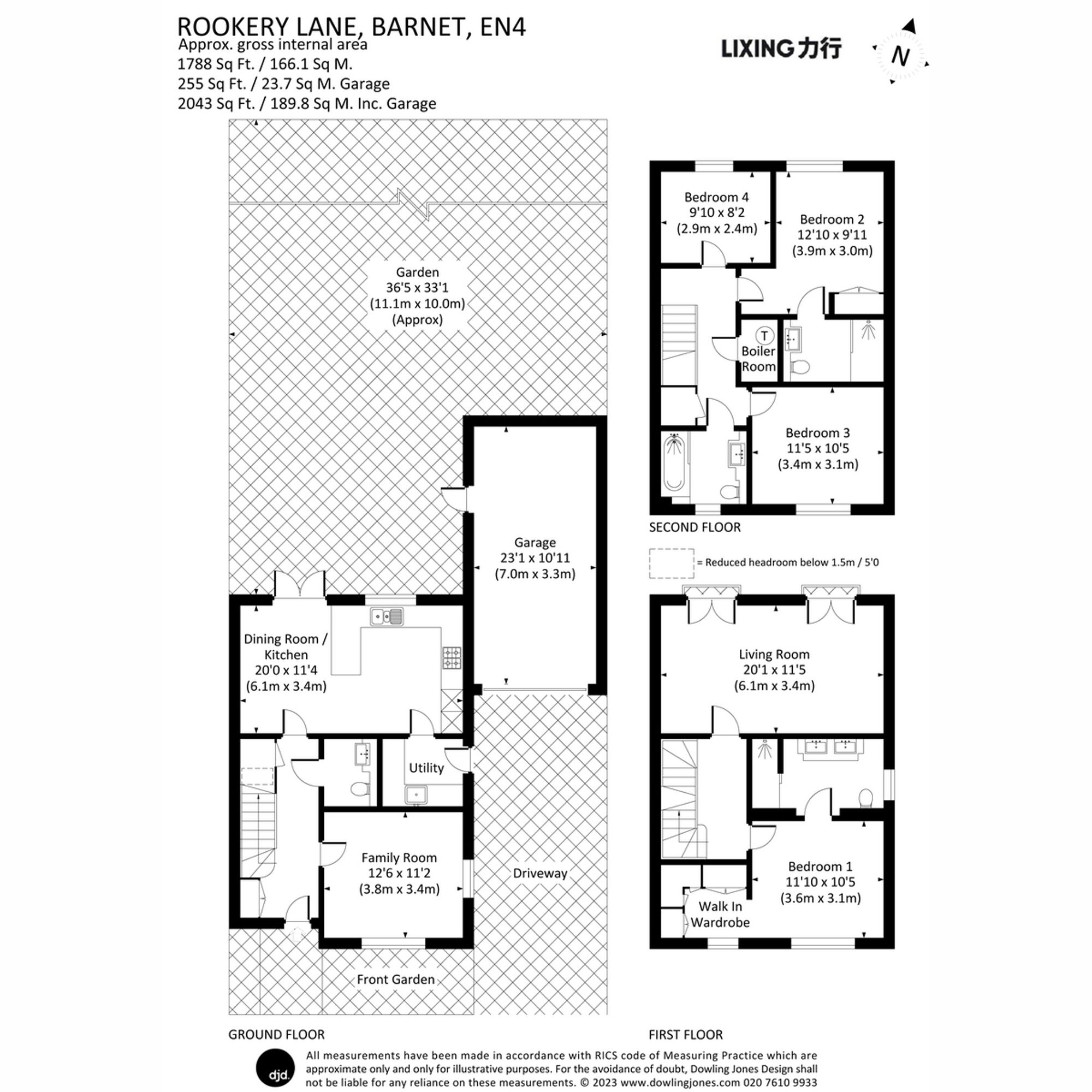 9, Rookery Lane, London floorplan