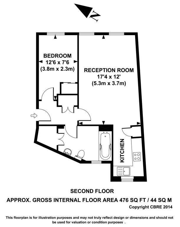 1 Bedrooms Flat to rent in Catherine Street, Covent Garden WC2B