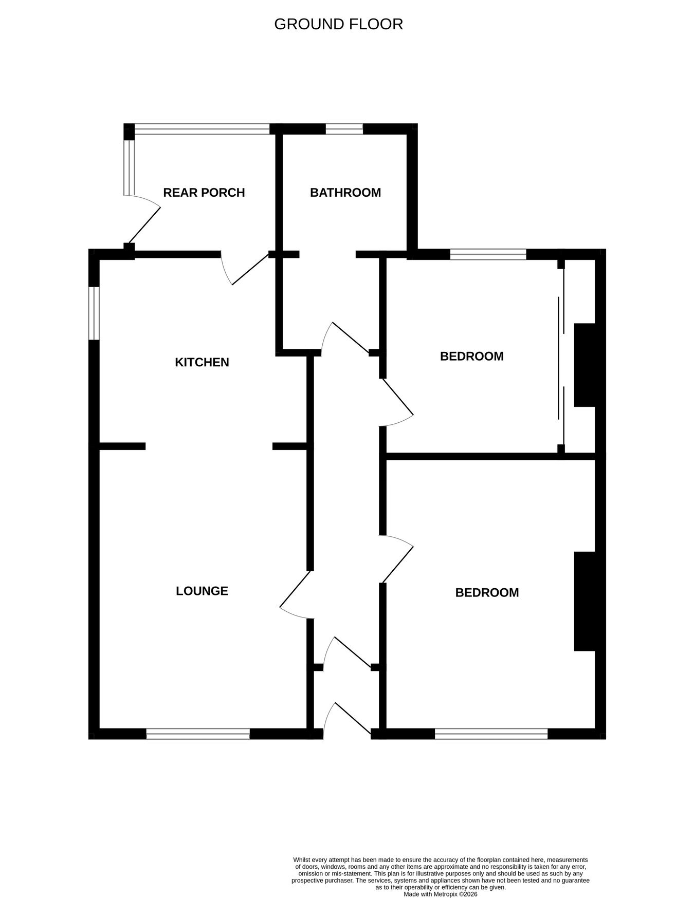 190, Foulford Road, Cowdenbeath floorplan