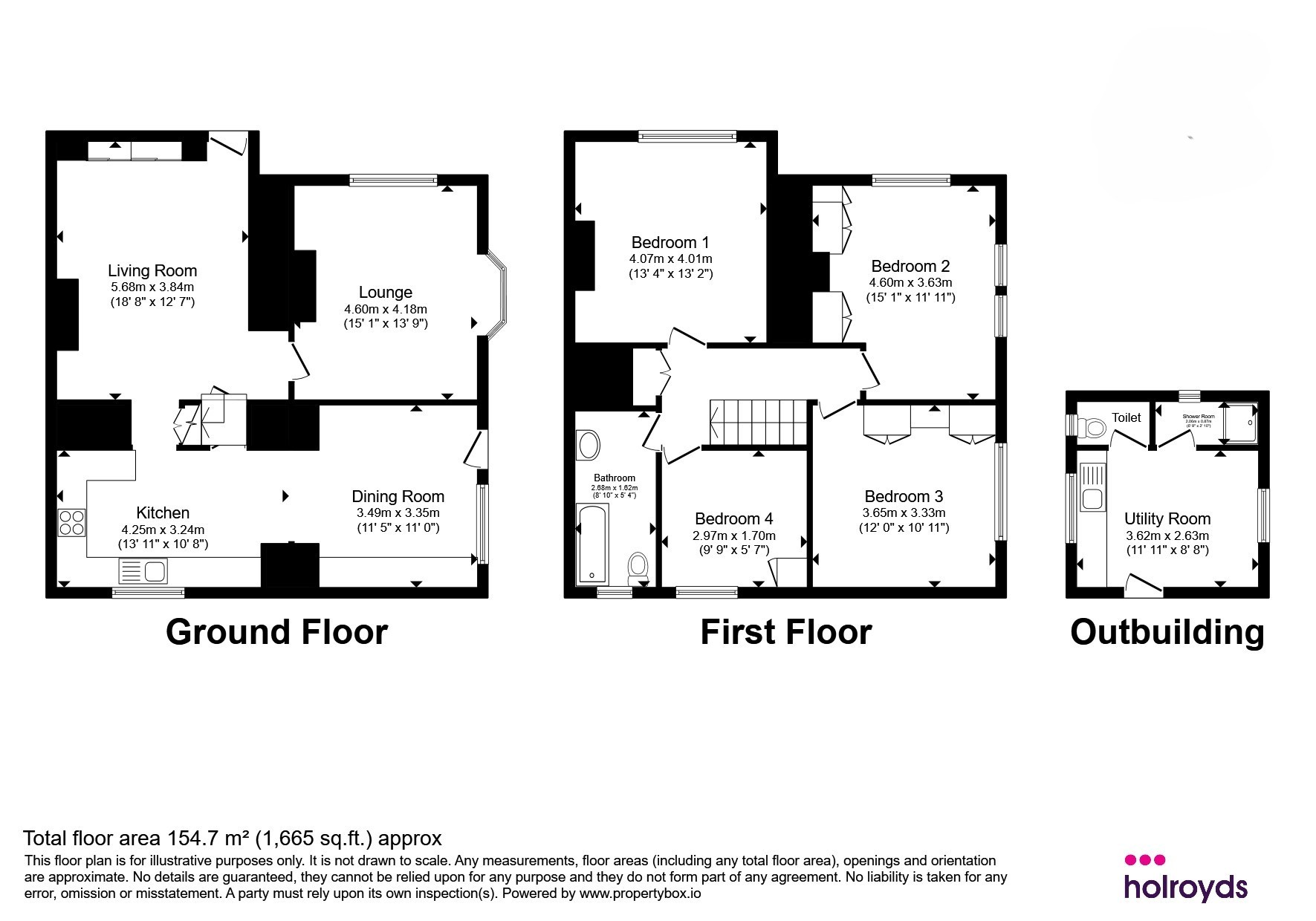 2, Crowther Fold, Bingley floorplan