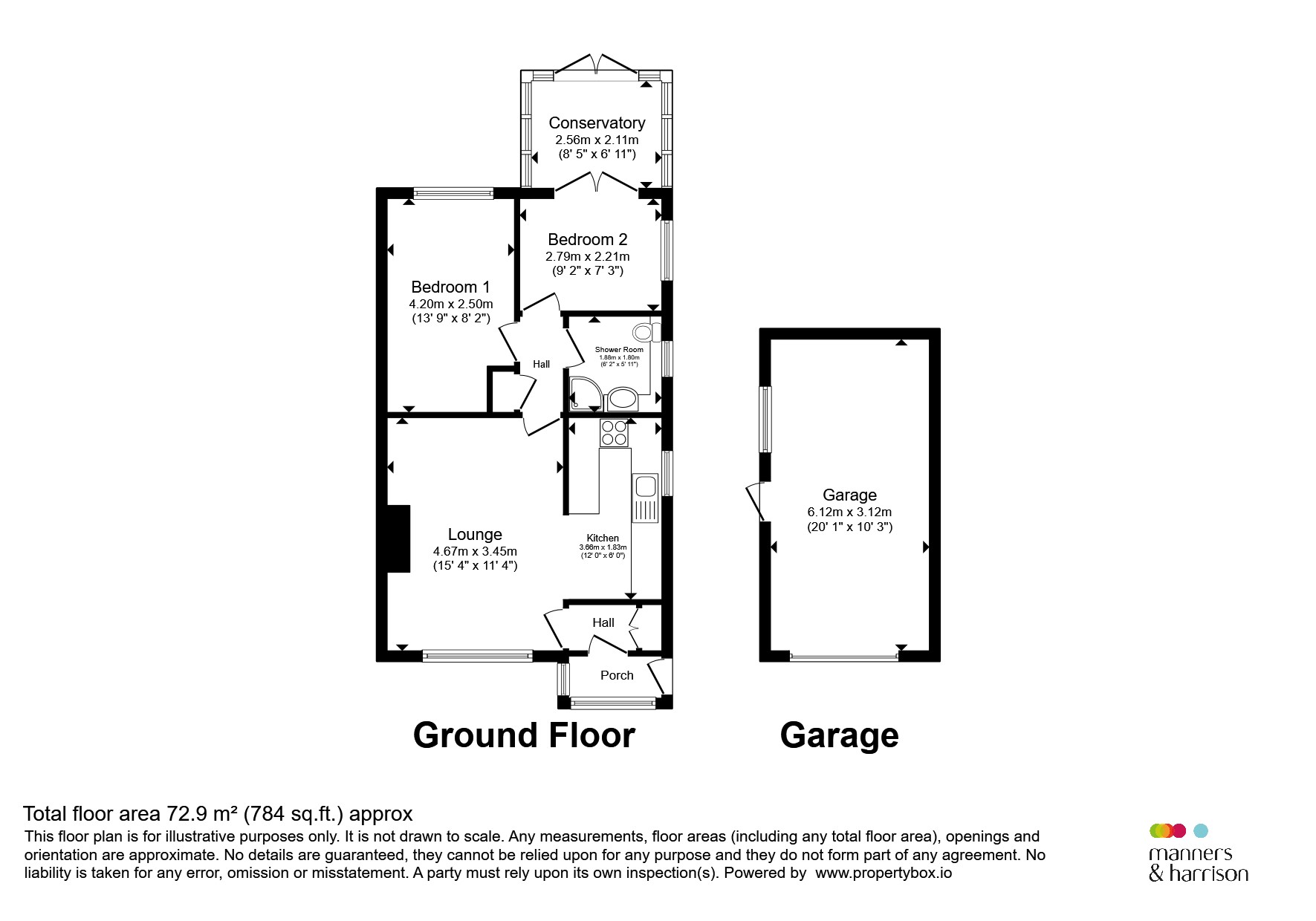 26, Sledmere Close, Billingham floorplan