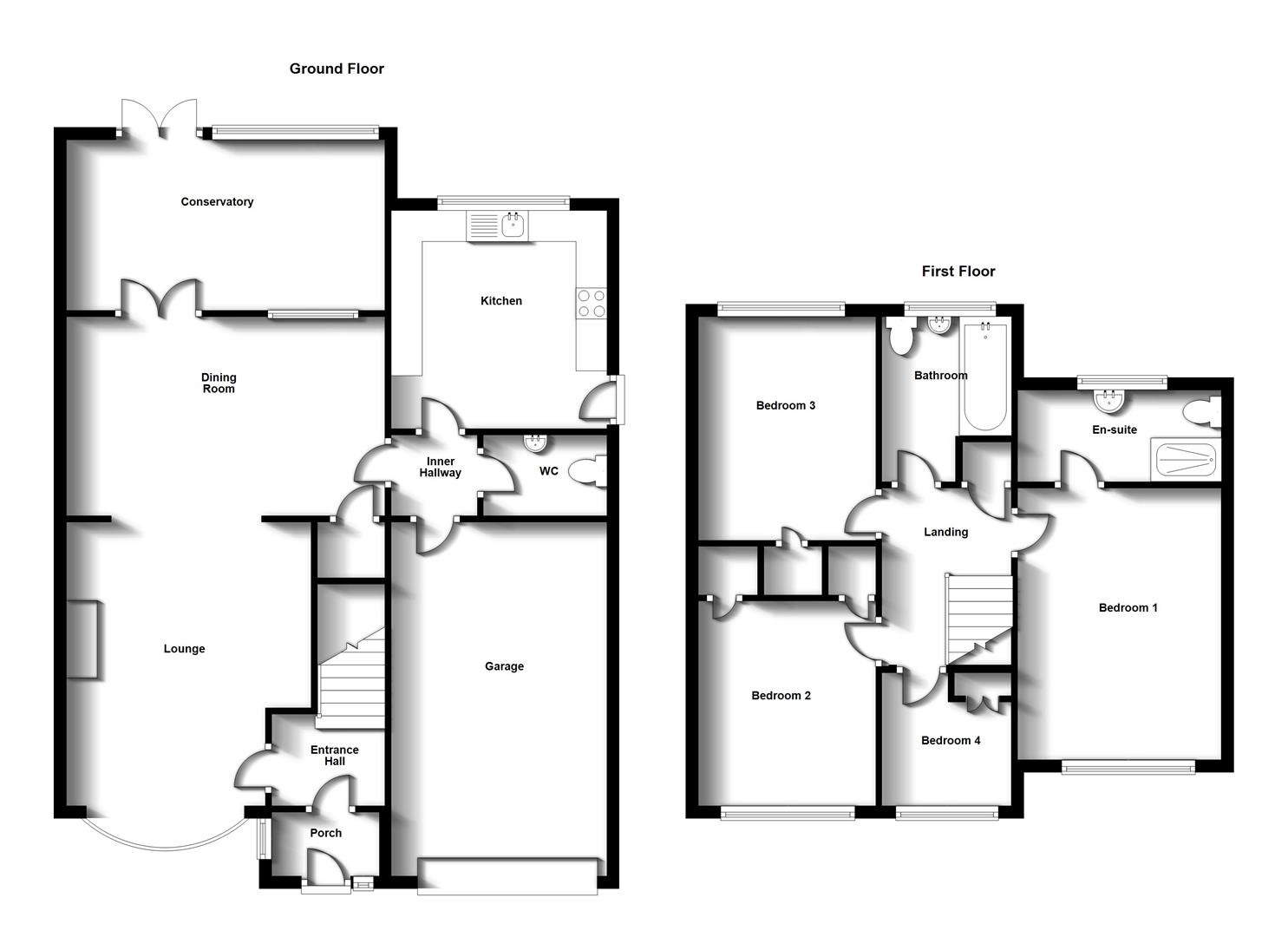 4 Bedrooms Detached house for sale in Sandford Way, Dunchurch, Rugby CV22