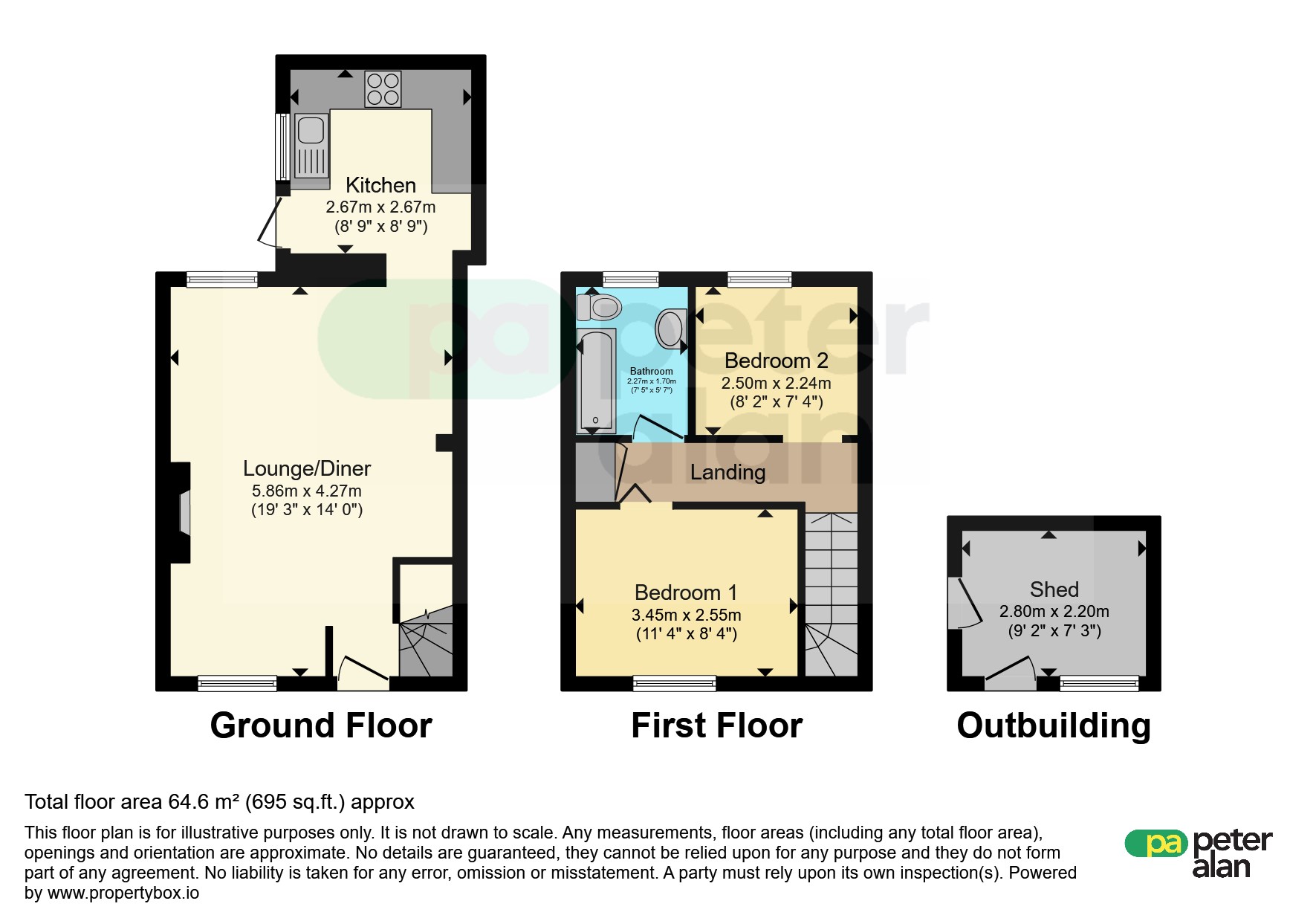 178, Brynmair Road, Aberdare floorplan