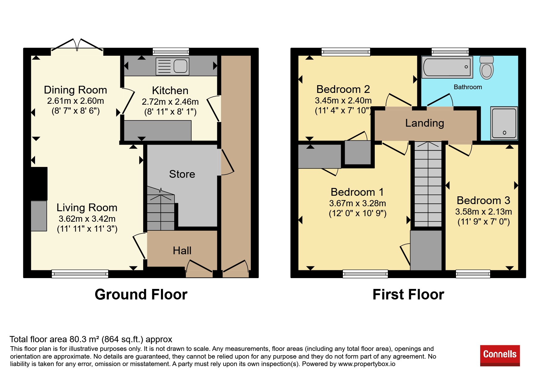 30, Taverners, Hemel Hempstead floorplan
