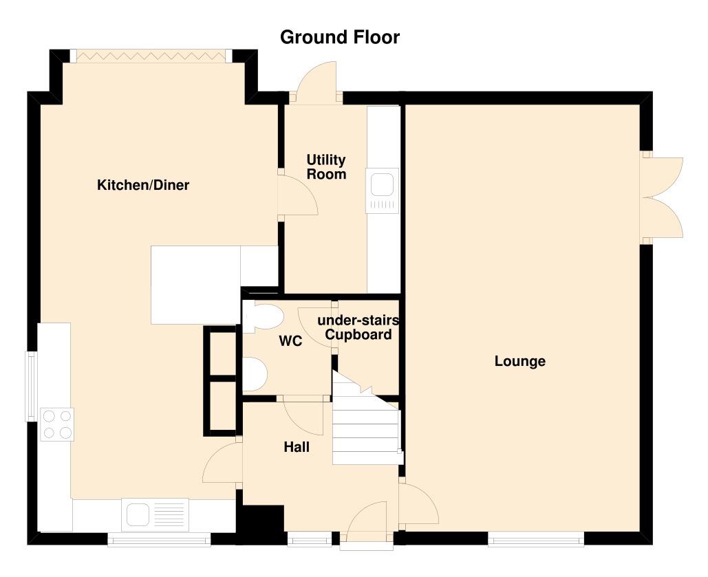 4 Bedrooms Detached house for sale in Redgate Place, East Leake, Loughborough LE12