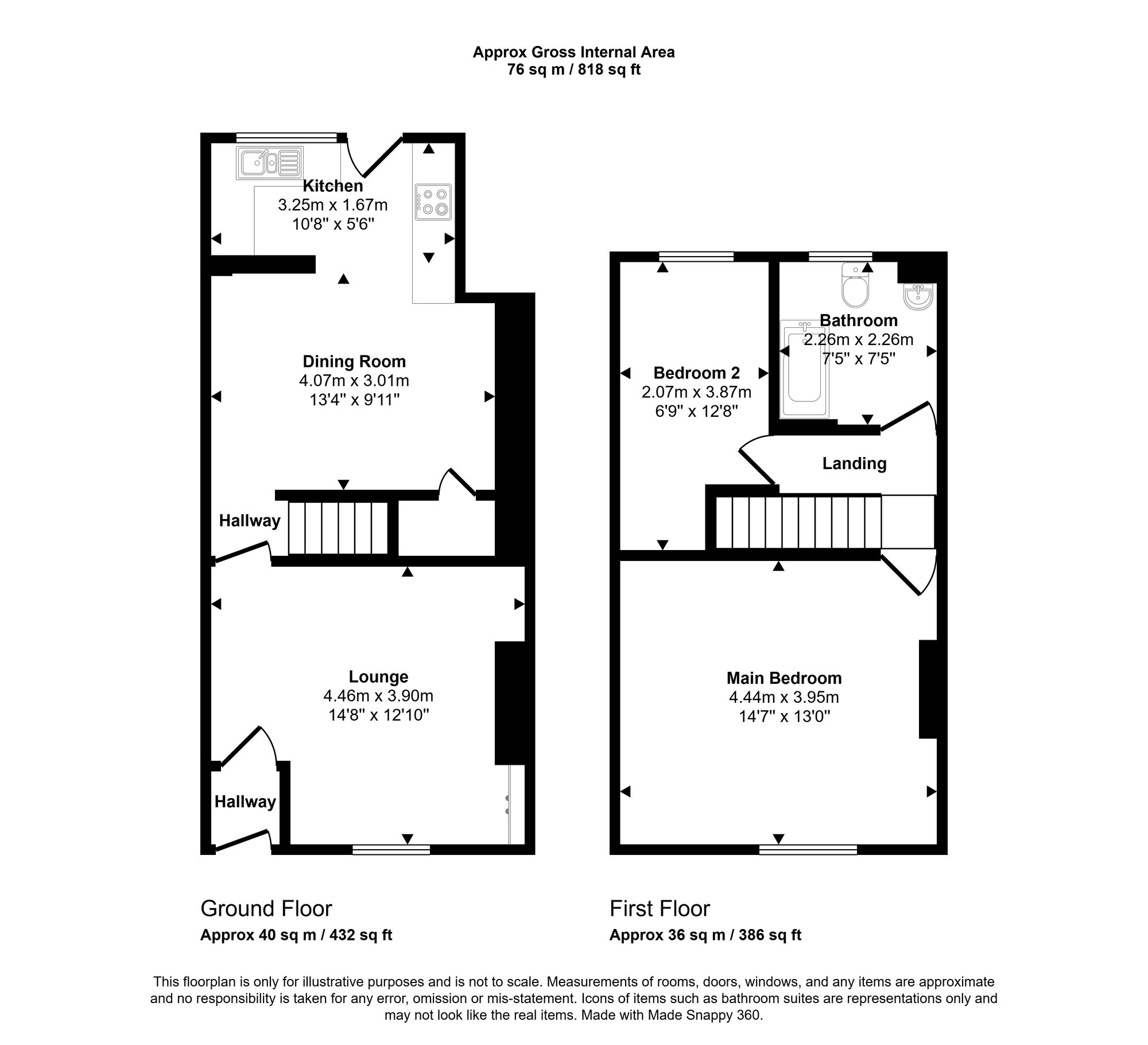 6 Ratcliffe Street, Wigan floorplan