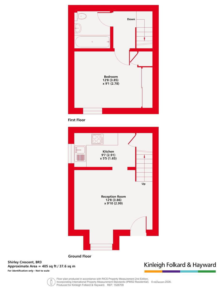 16, Shirley Crescent, Beckenham floorplan
