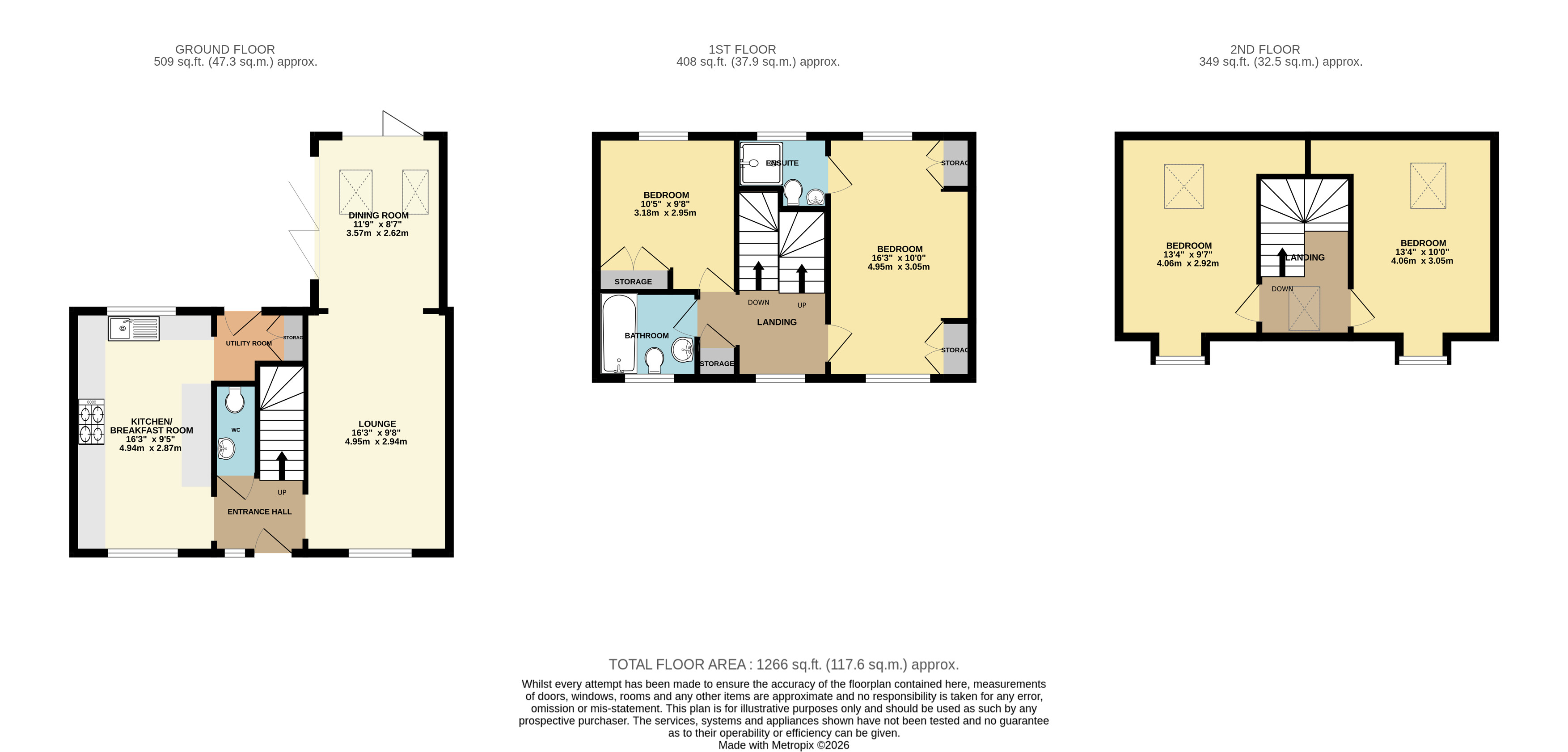 9, Ferris Way, Trowbridge floorplan