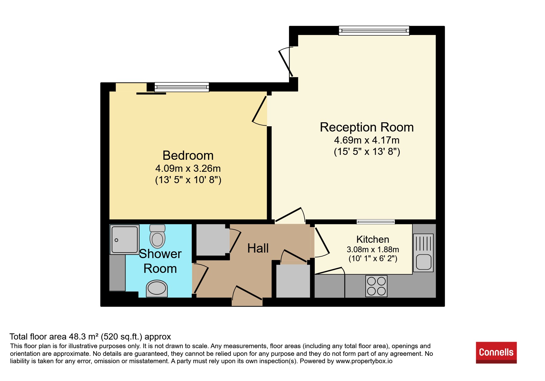 69, Penn Place, Northway, Rickmansworth floorplan