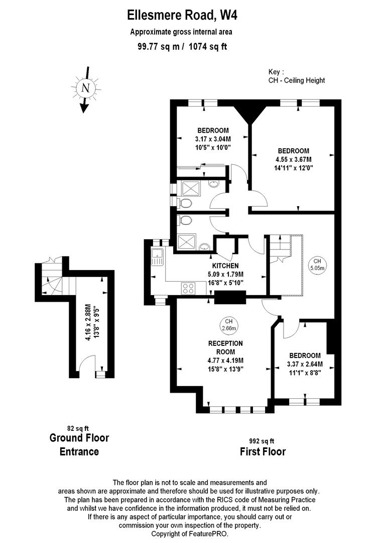 3 Bedrooms  to rent in Ellesmere Road, London W4