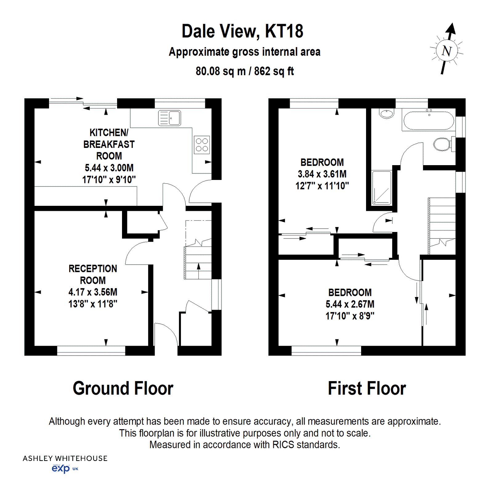 35, Dale View, Epsom floorplan