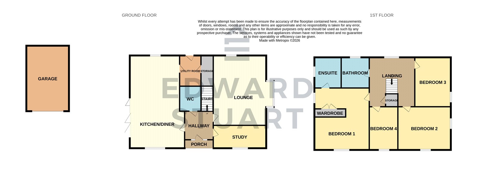 43, Tilgate Road, Peterborough floorplan