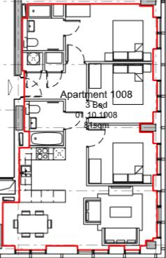 Michigan Towers, 1008, Michigan Avenue, Salford floorplan