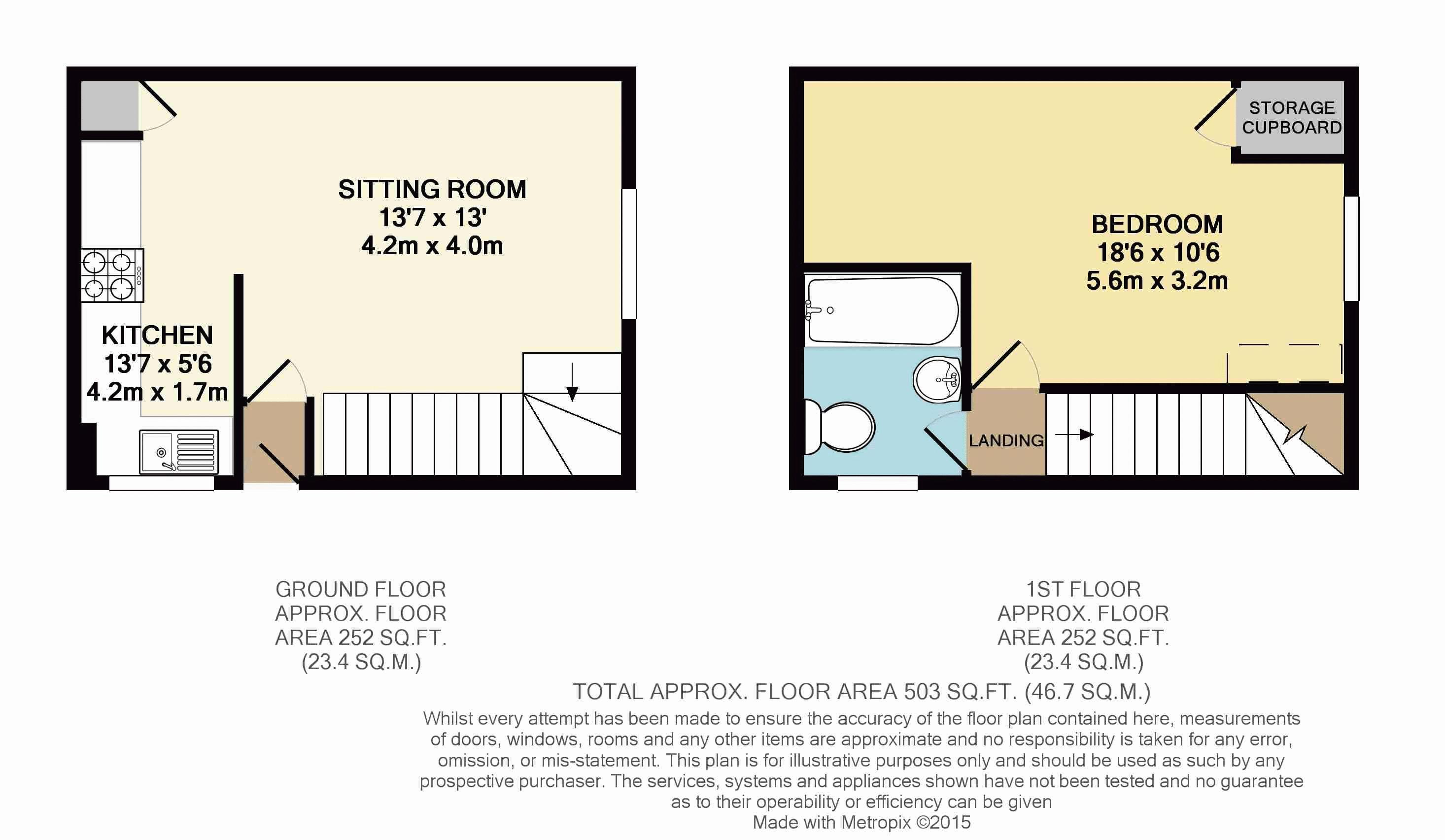 1 Bedrooms Terraced house to rent in Hunters Close, Tring HP23