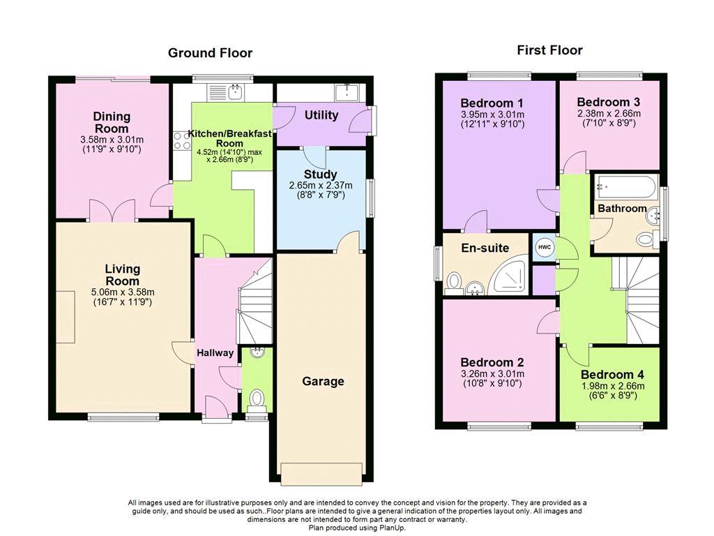 4 Bedrooms Detached house for sale in Puttenham Road, Chineham, Basingstoke RG24