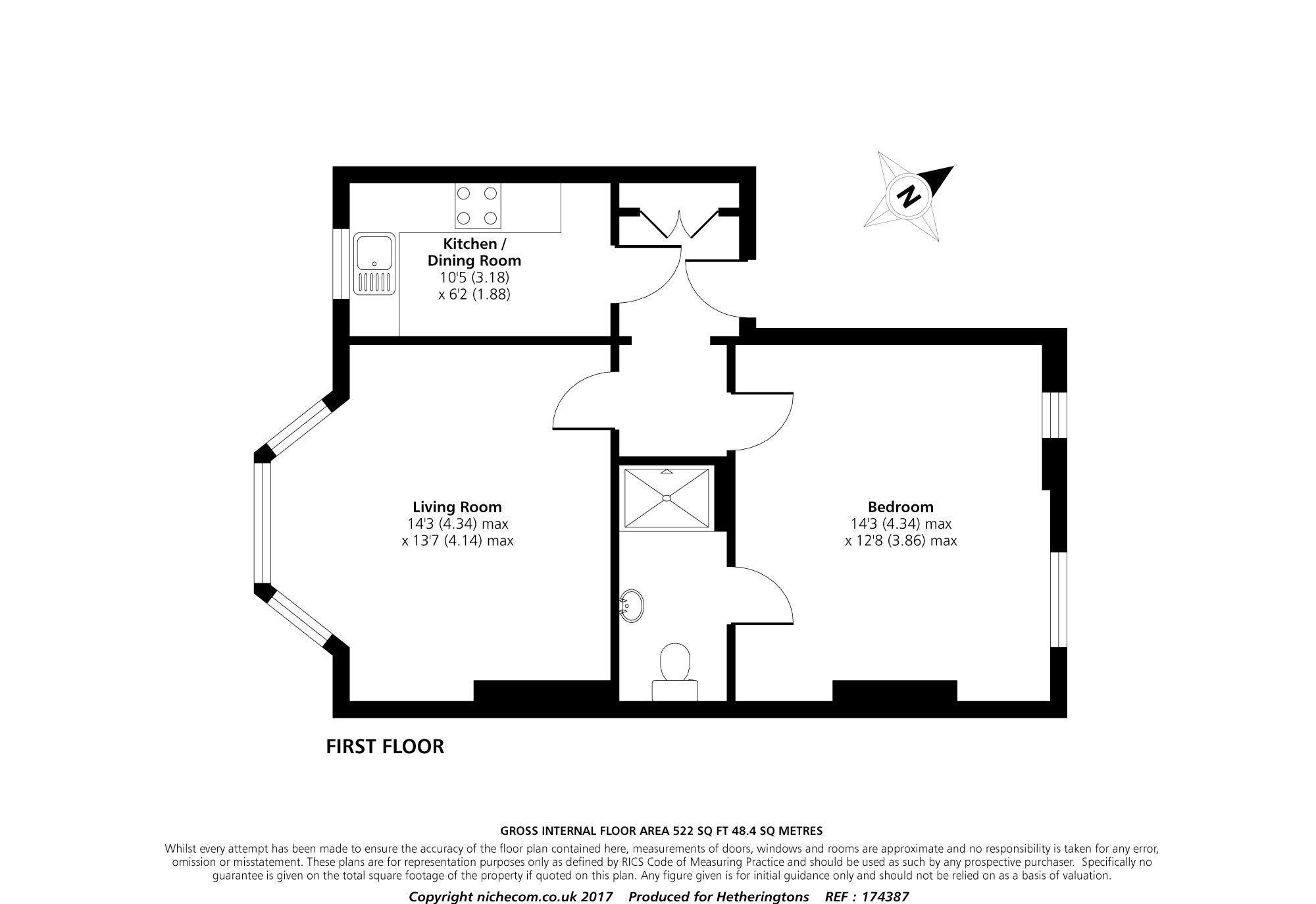 15, London floorplan