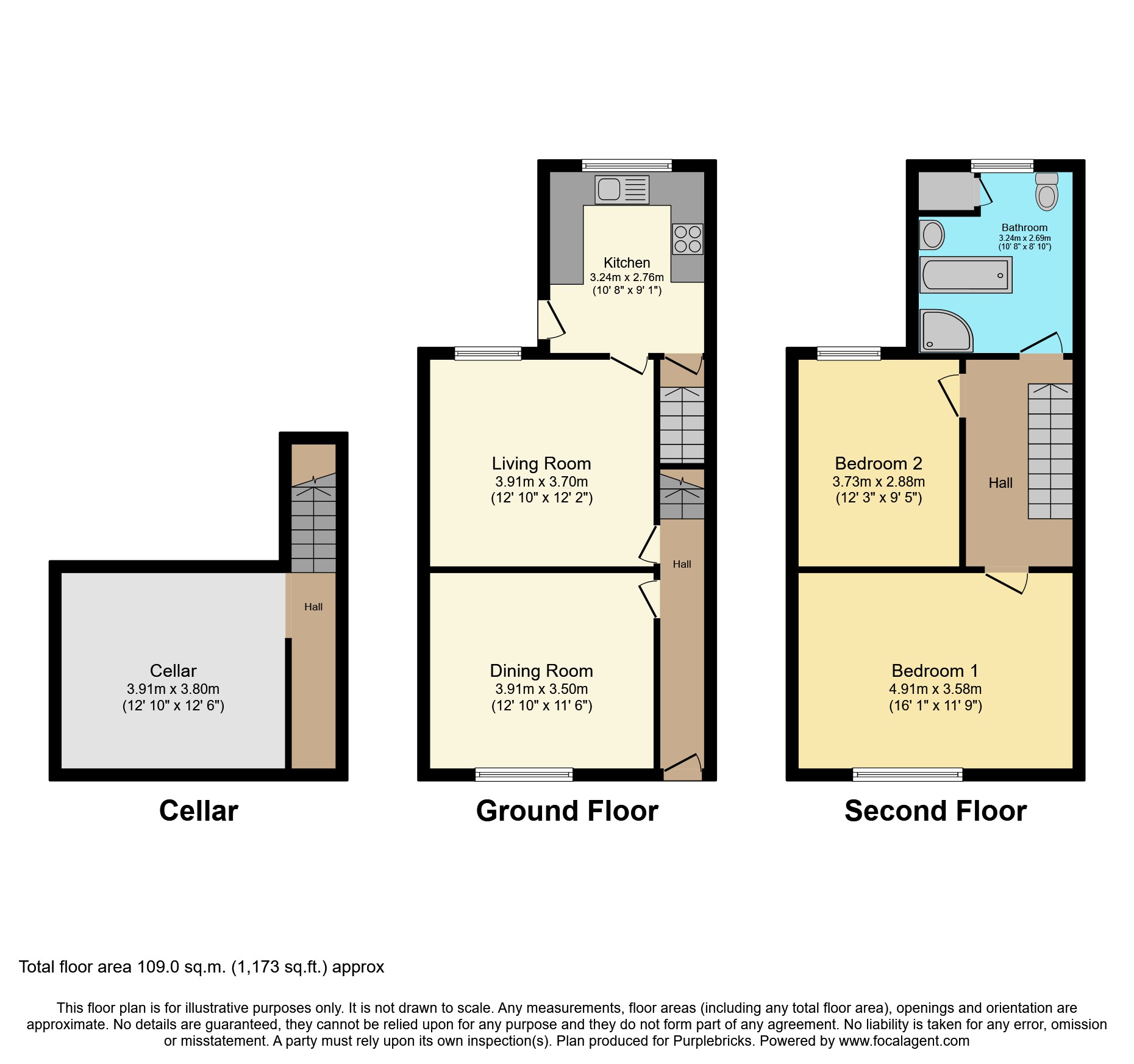 20, Murray Street, Derby floorplan