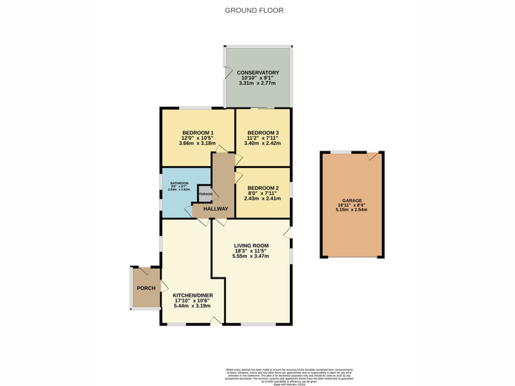 16 Meden Glen, Mansfield floorplan