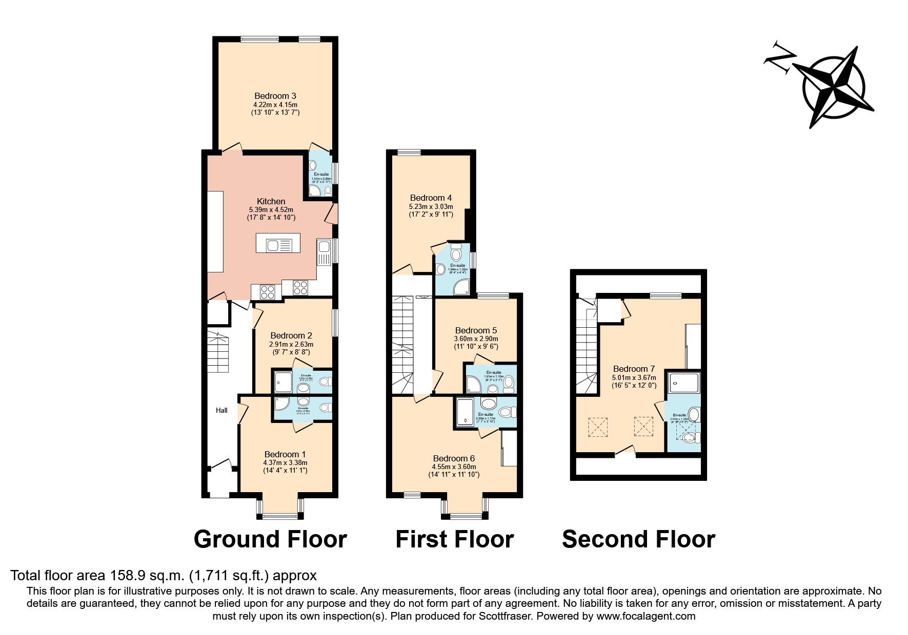 Room 5, 111, Windmill Road, Oxford floorplan