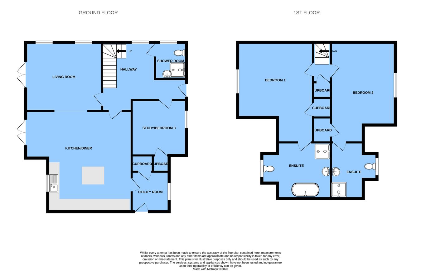 14, Bradshaw Close, Guestling floorplan