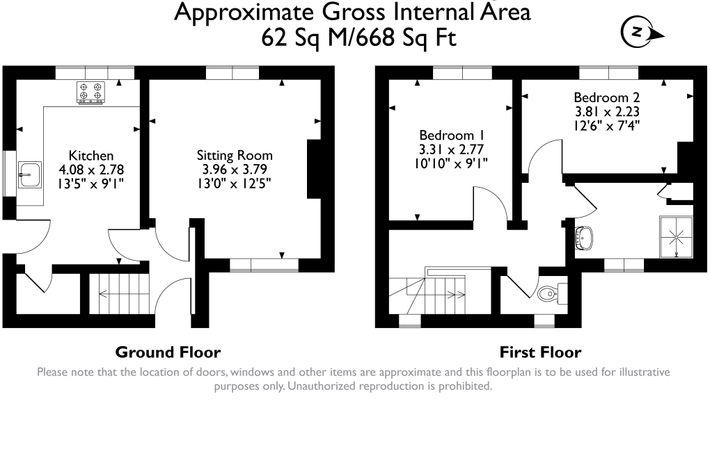 1, Firthcliffe Mount, Liversedge floorplan