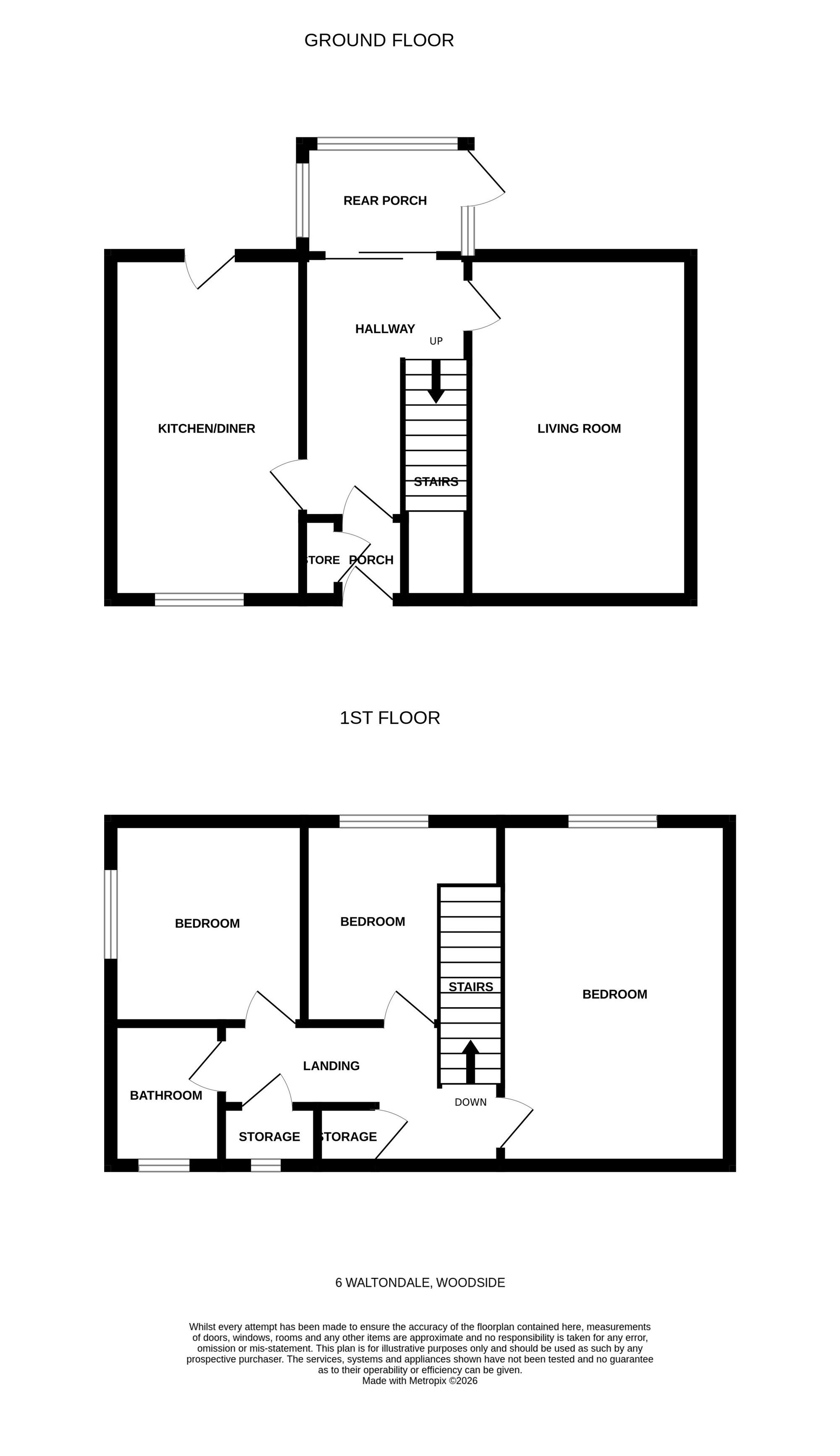 73 Waltondale, Telford floorplan