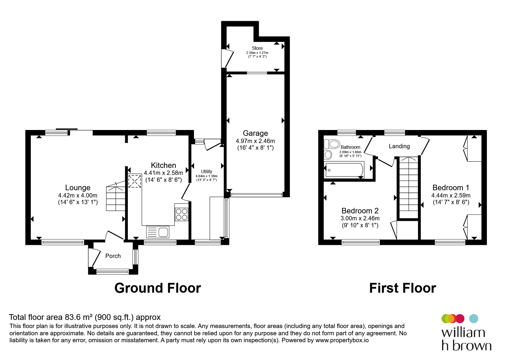 61, Highthorn Road, Mexborough floorplan