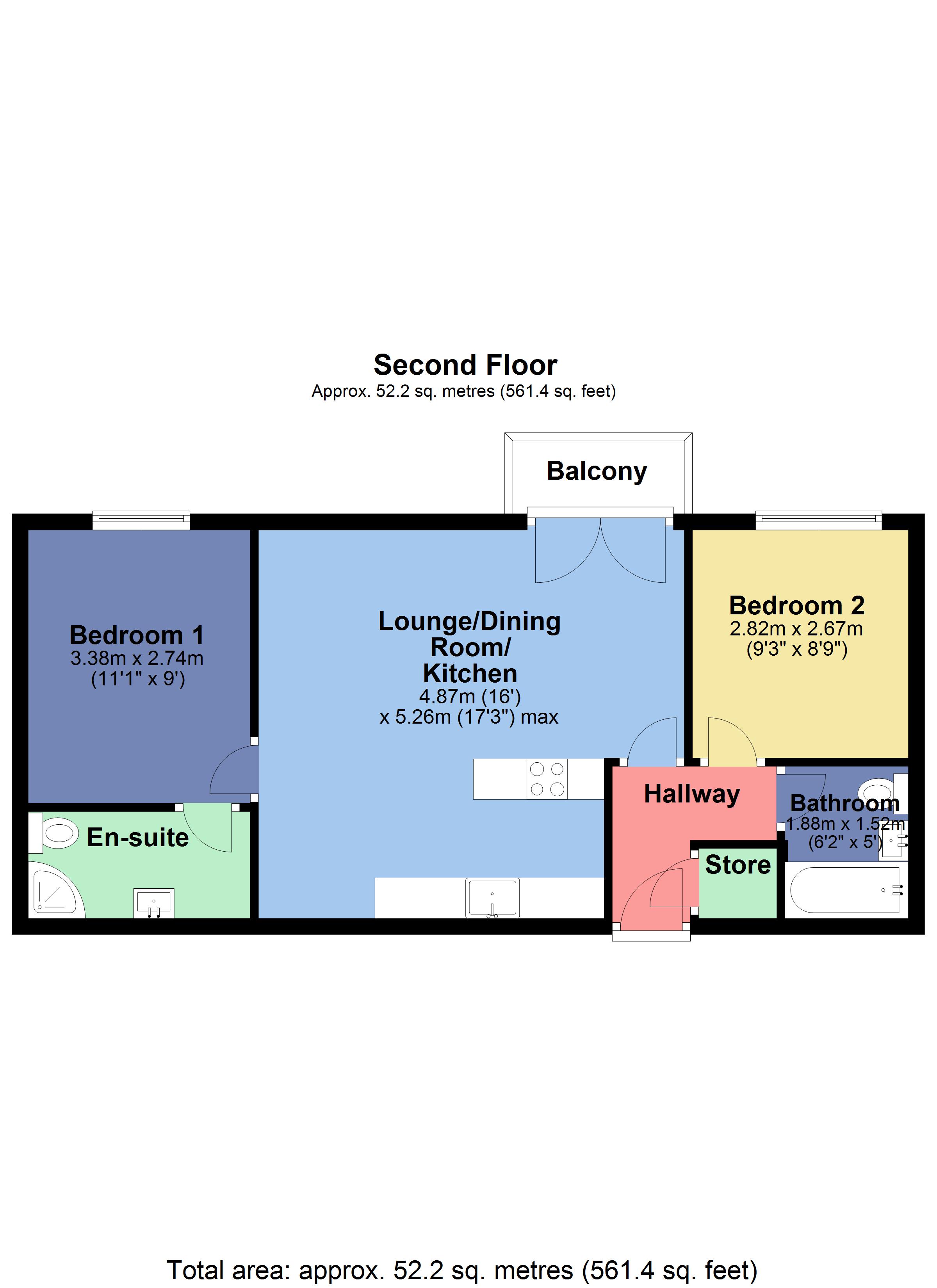 2 Bedrooms Flat for sale in Swan Court, Waterhouse Street, Hemel Hempstead, Hertfordshire HP1