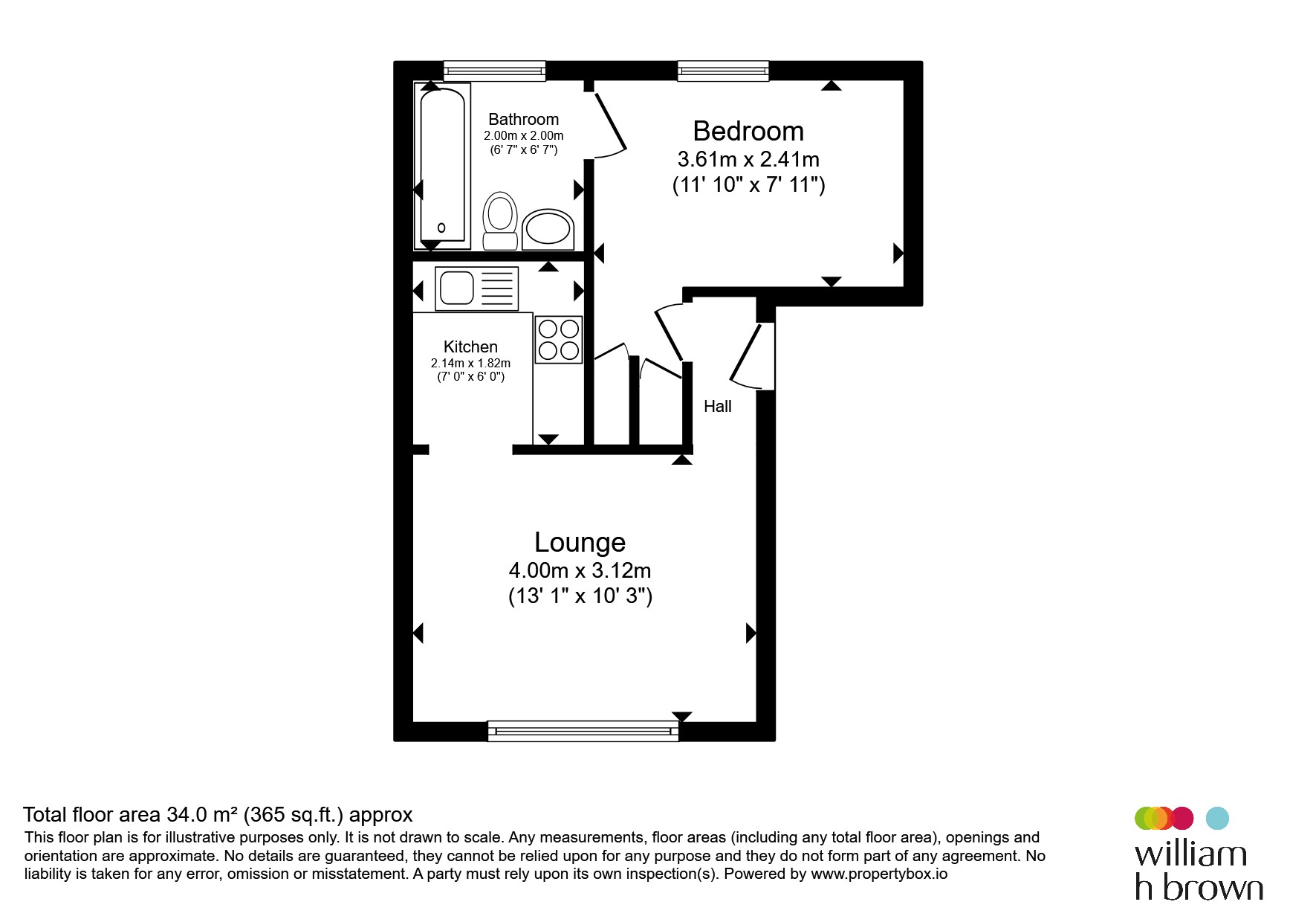 36, Berners Way, Broxbourne floorplan