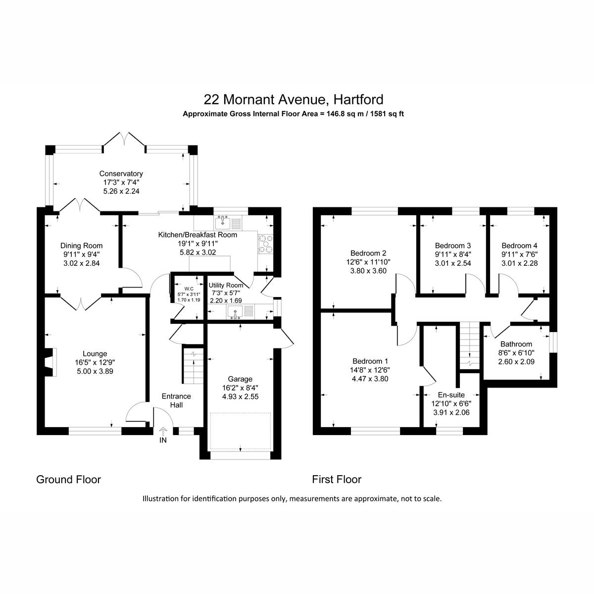 22, Mornant Avenue, Northwich floorplan