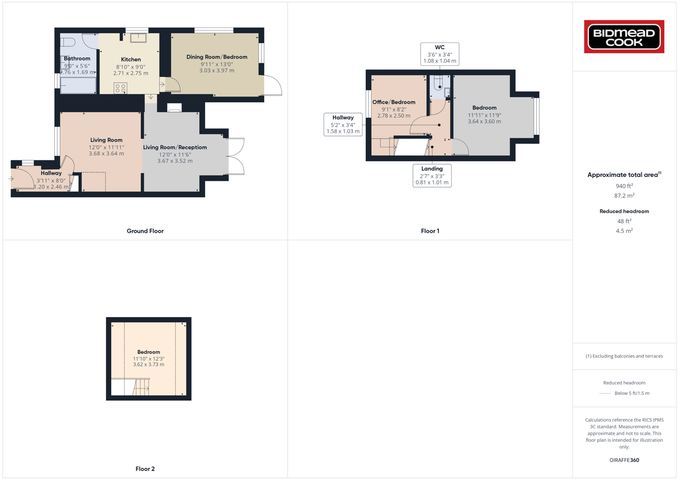 3, Prospect Road, Cinderford floorplan