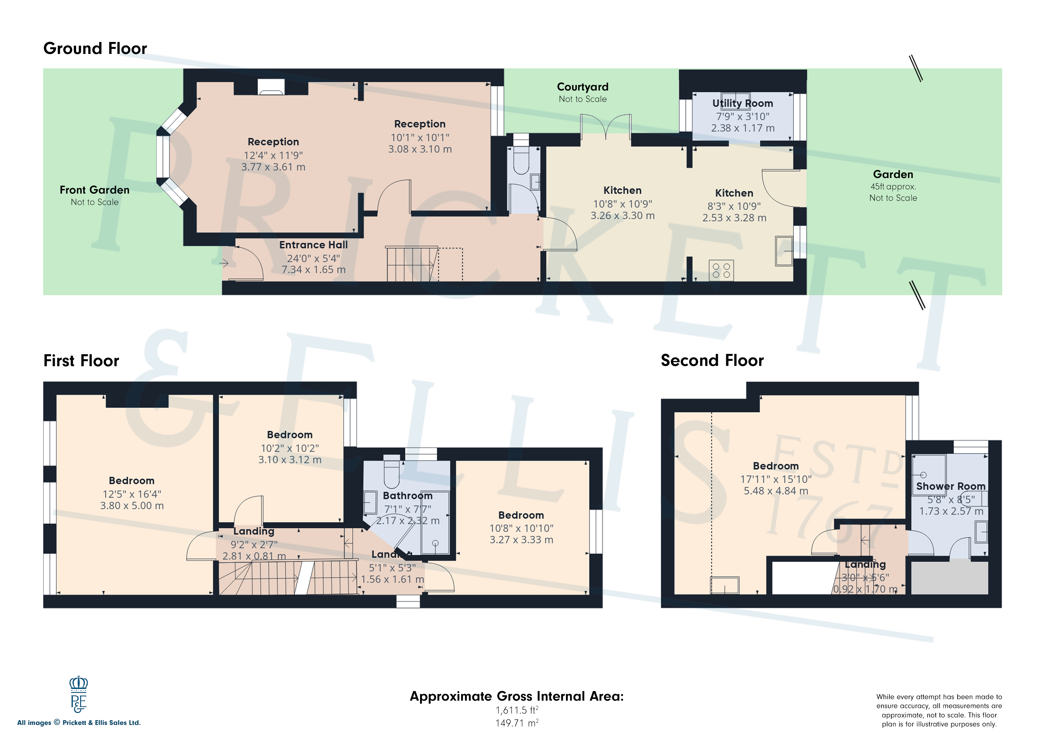 17, Hertford Road, London floorplan